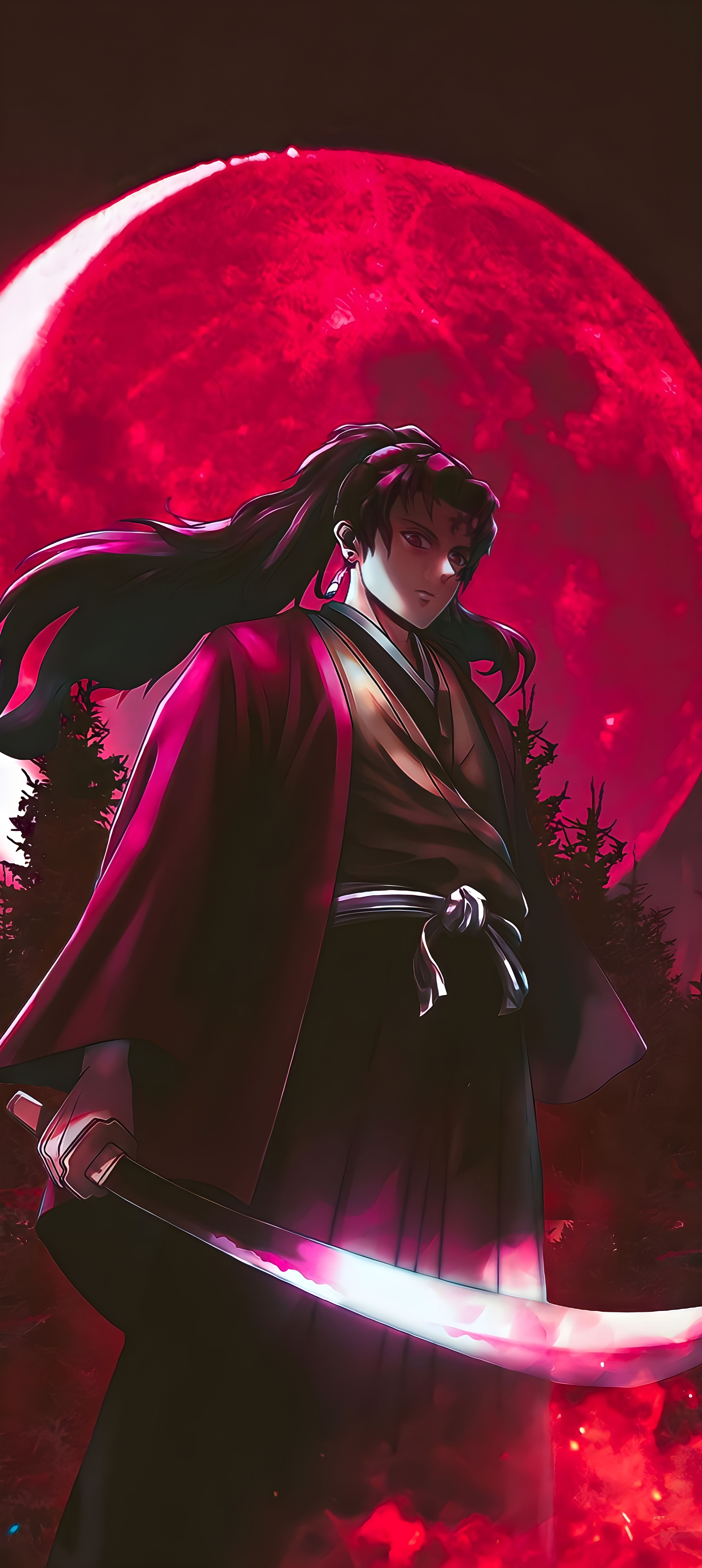 4320x9648 Wallpaper Demon Slayer, Demon Slayer Kimetsu no Yaiba, Tanjiro Kamado, Anime, Sleeve, Background Free Image