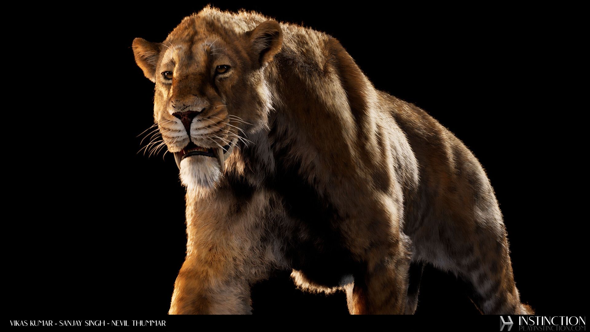 1920x1080 Smilodon Instinction