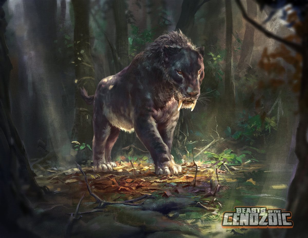 1200x928 Smilodon Populator- 1 12th Scale Action Figure To Creative Beast Studio