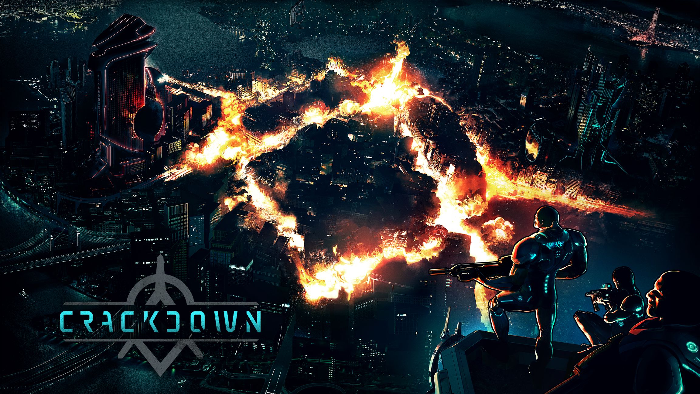 2305x1297 Download Video Game Crackdown 3 HD Wallpaperx1297