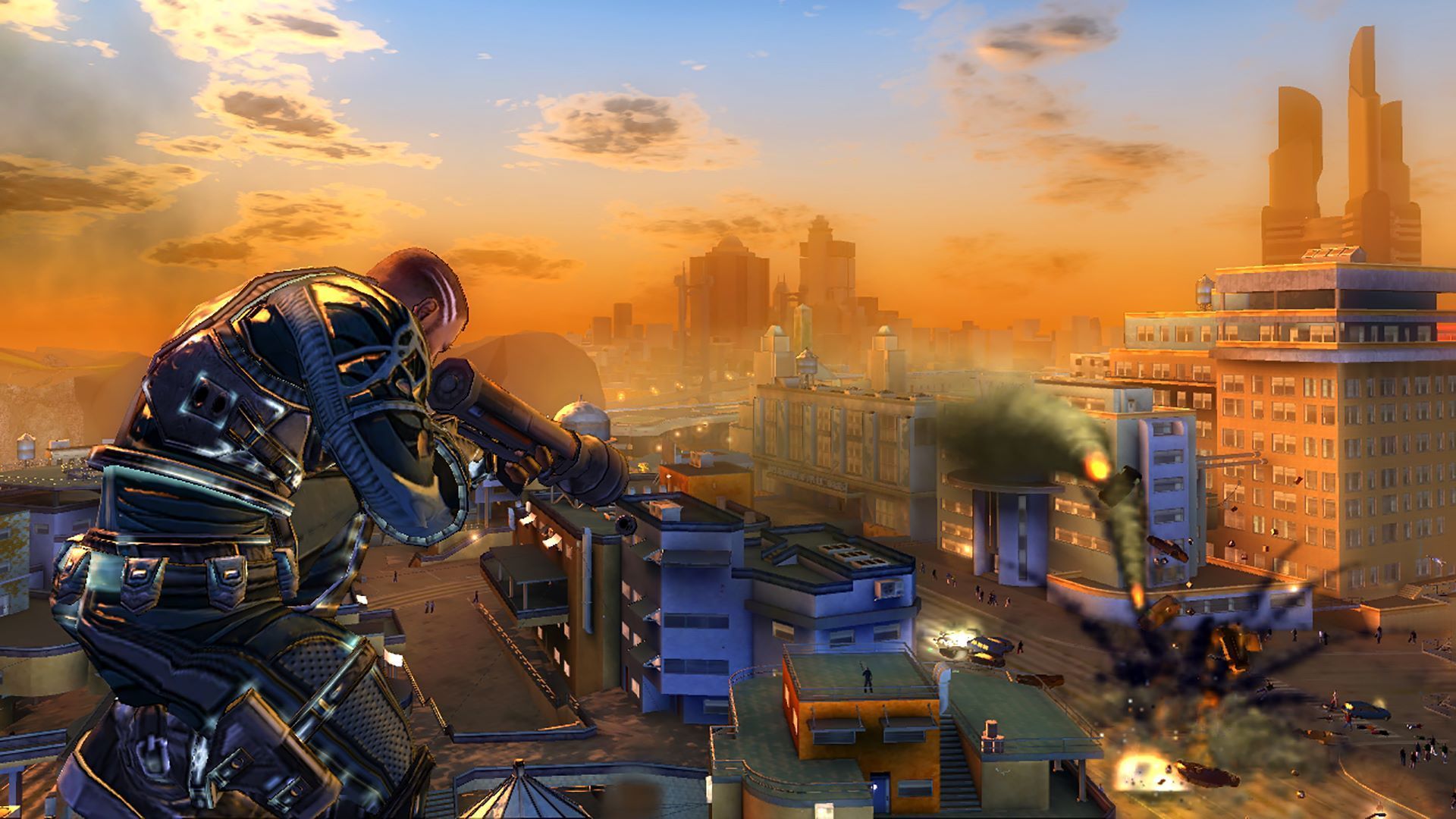 1920x1080 Crackdown is free right now on Xbox One