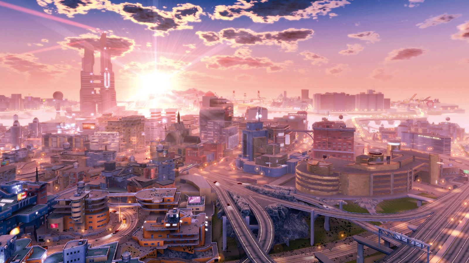 1600x900 Crackdown's cities are the real star of the series
