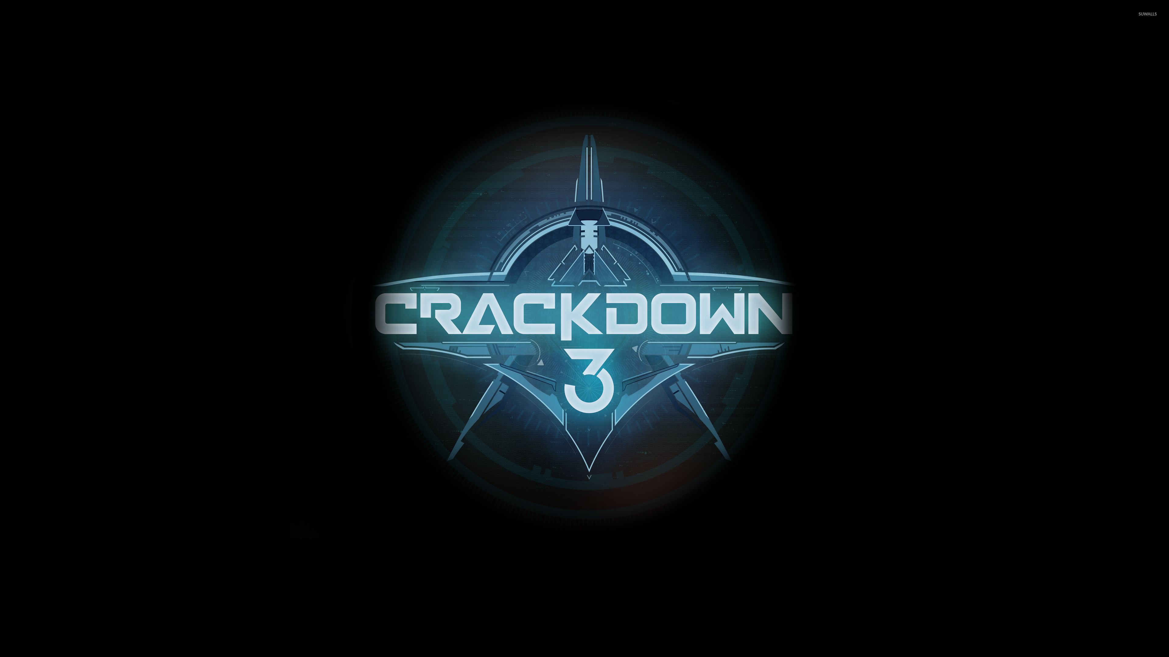 3840x2160 Crackdown 3 logo wallpaper wallpaper