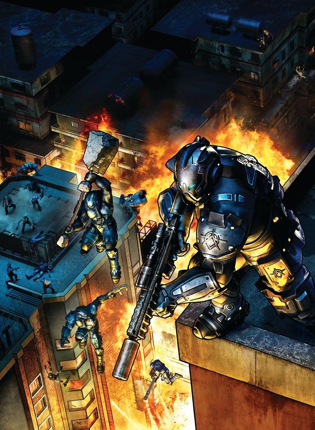 1100x1500 Crackdown Agent vs Doomslayer Who would win in a fight?!? Clash of the Titans!!!!