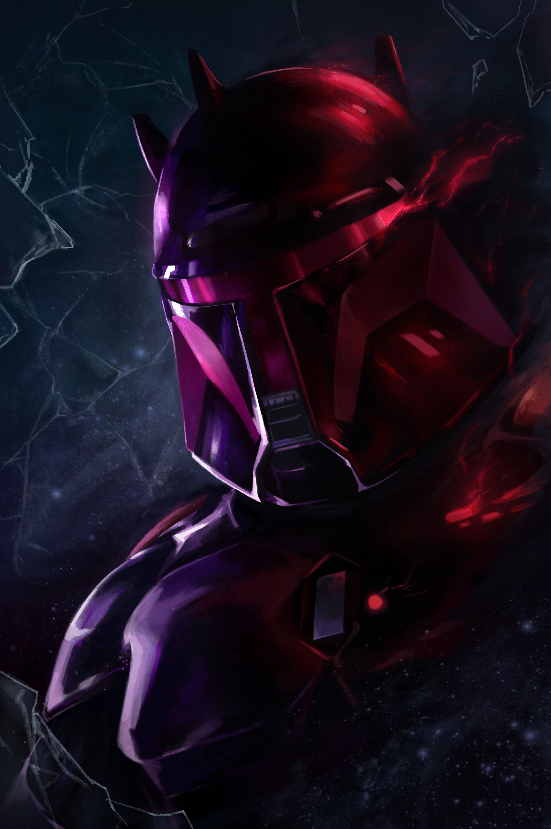 1920x2888 Moff Gideon Beskar Armor Fanart Render Practice
