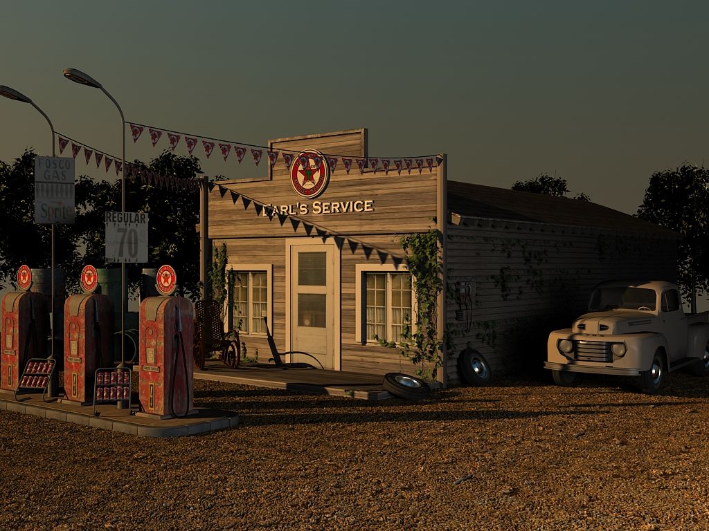 1024x768 Texaco Wallpaper