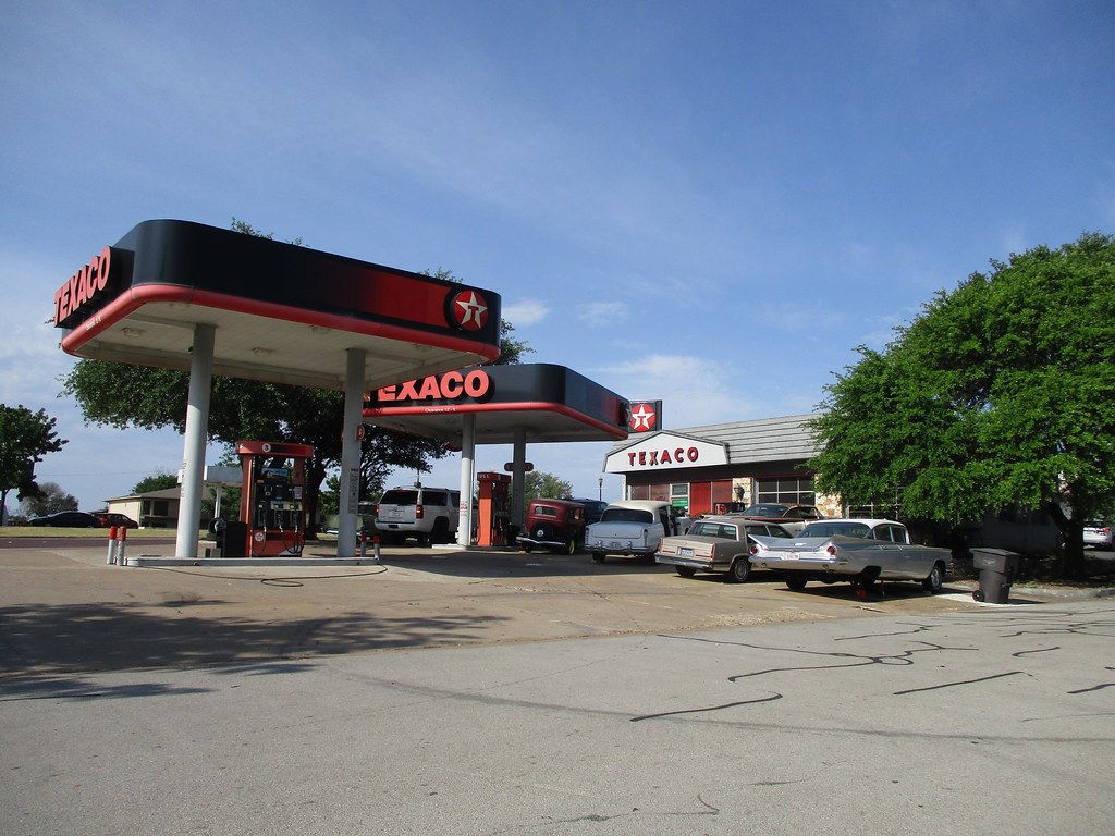 1024x768 Texaco Gas Station Fort Worth, TX. Texaco Gas Station locate
