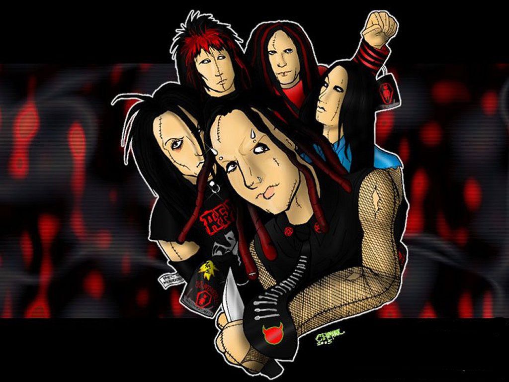 1024x768 Murderdolls Wallpaper