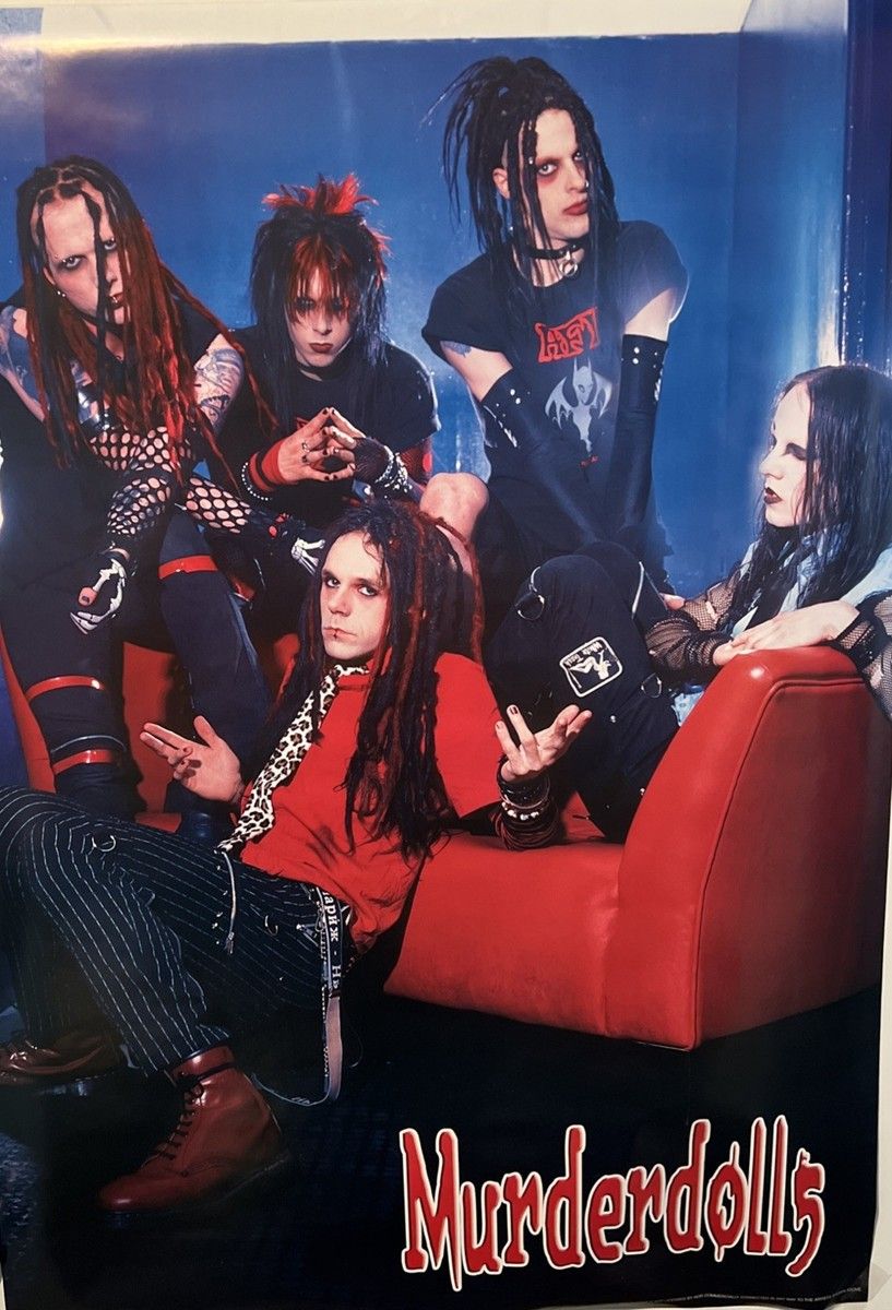 817x1200 Murderdolls Band Portrait Poster NEW Sealed NOS RARE