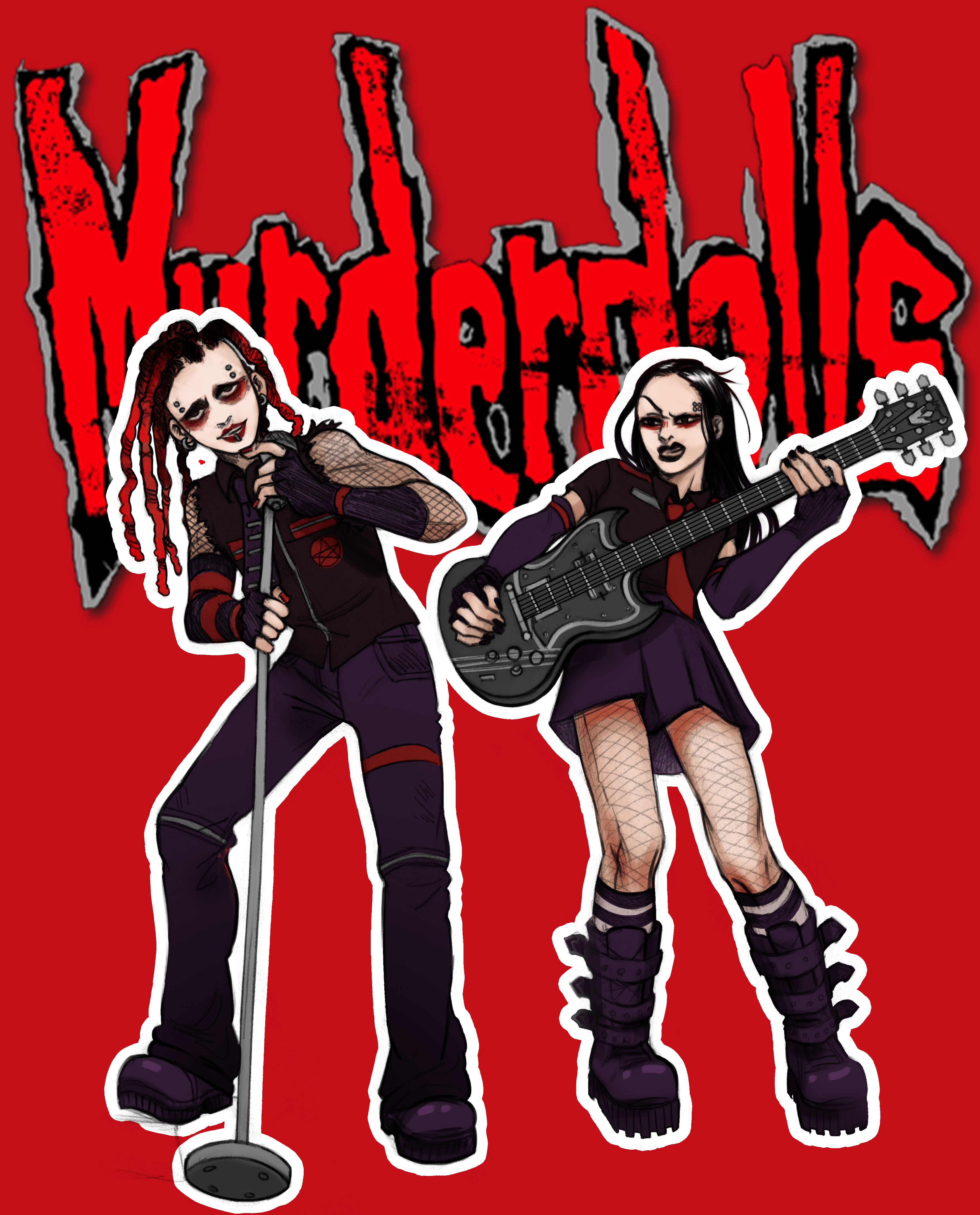 3508x4349 Small tribute to Joey Jordison (R.I.P) and Beyond the valley of the Murderdolls soon turning 19!