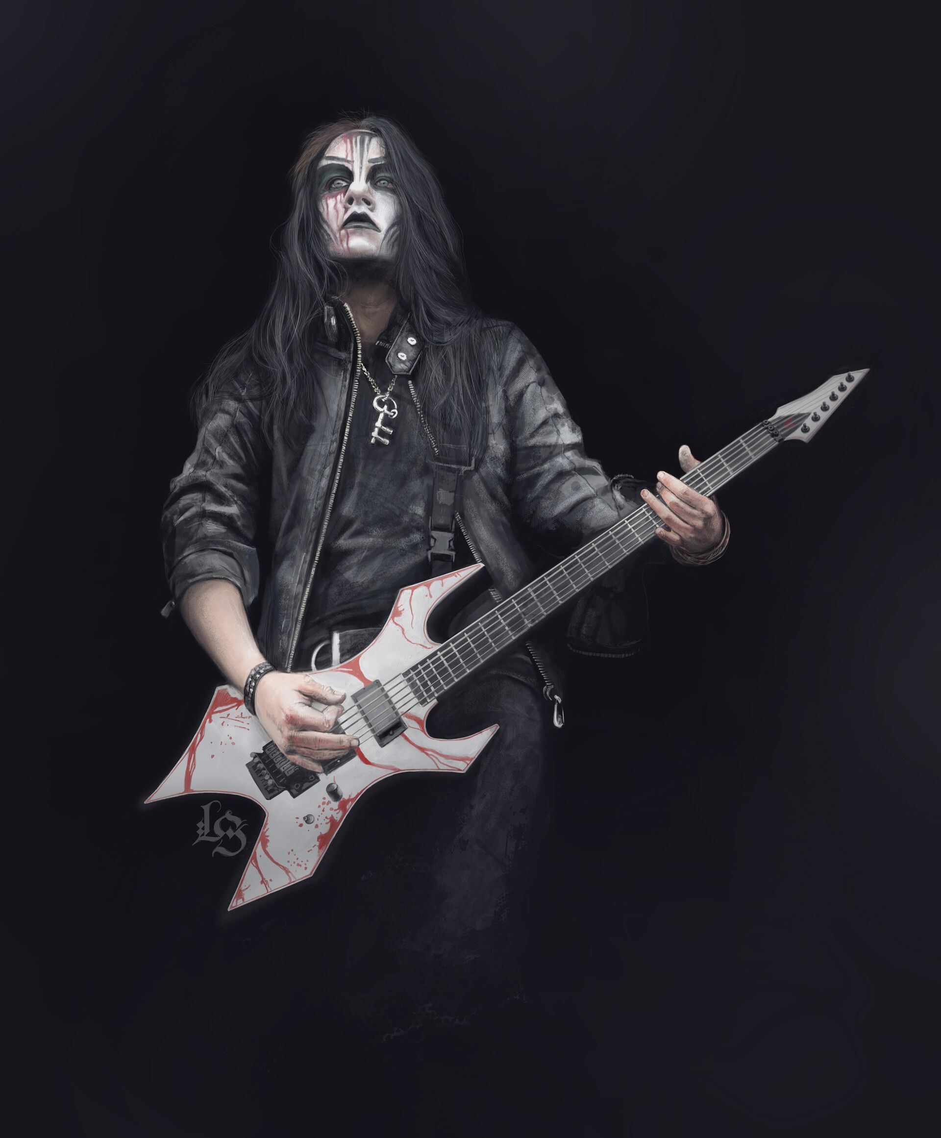 1920x2322 Lubov Soltan portrait of Joey Jordison