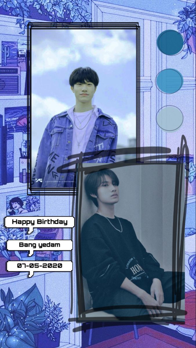 676x1200 Happy birthday Bang yedam