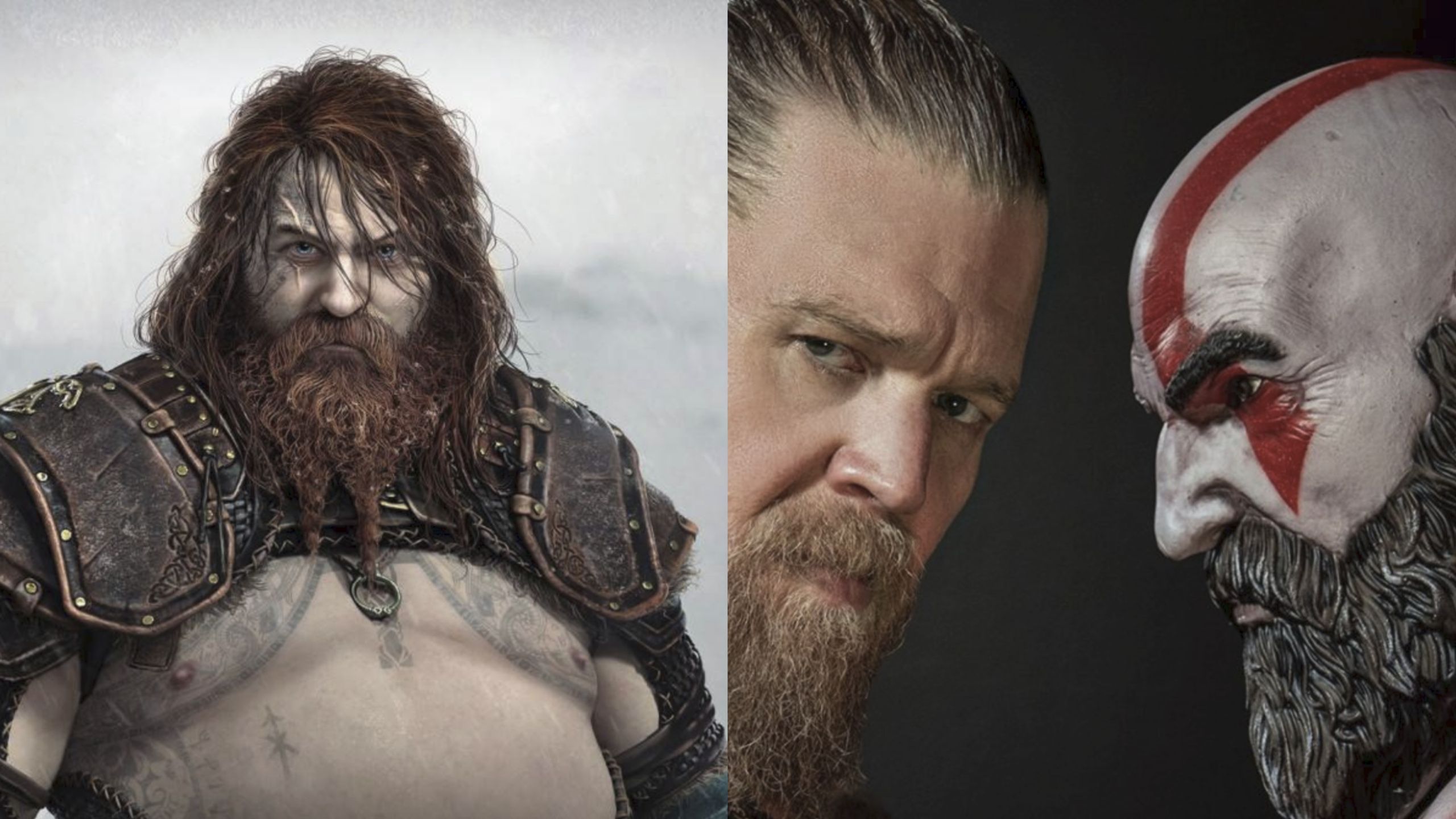 2560x1440 Amazon Casts Ragnarok's Thor, Ryan Hurst, as Kratos in Upcoming God of War TV Show