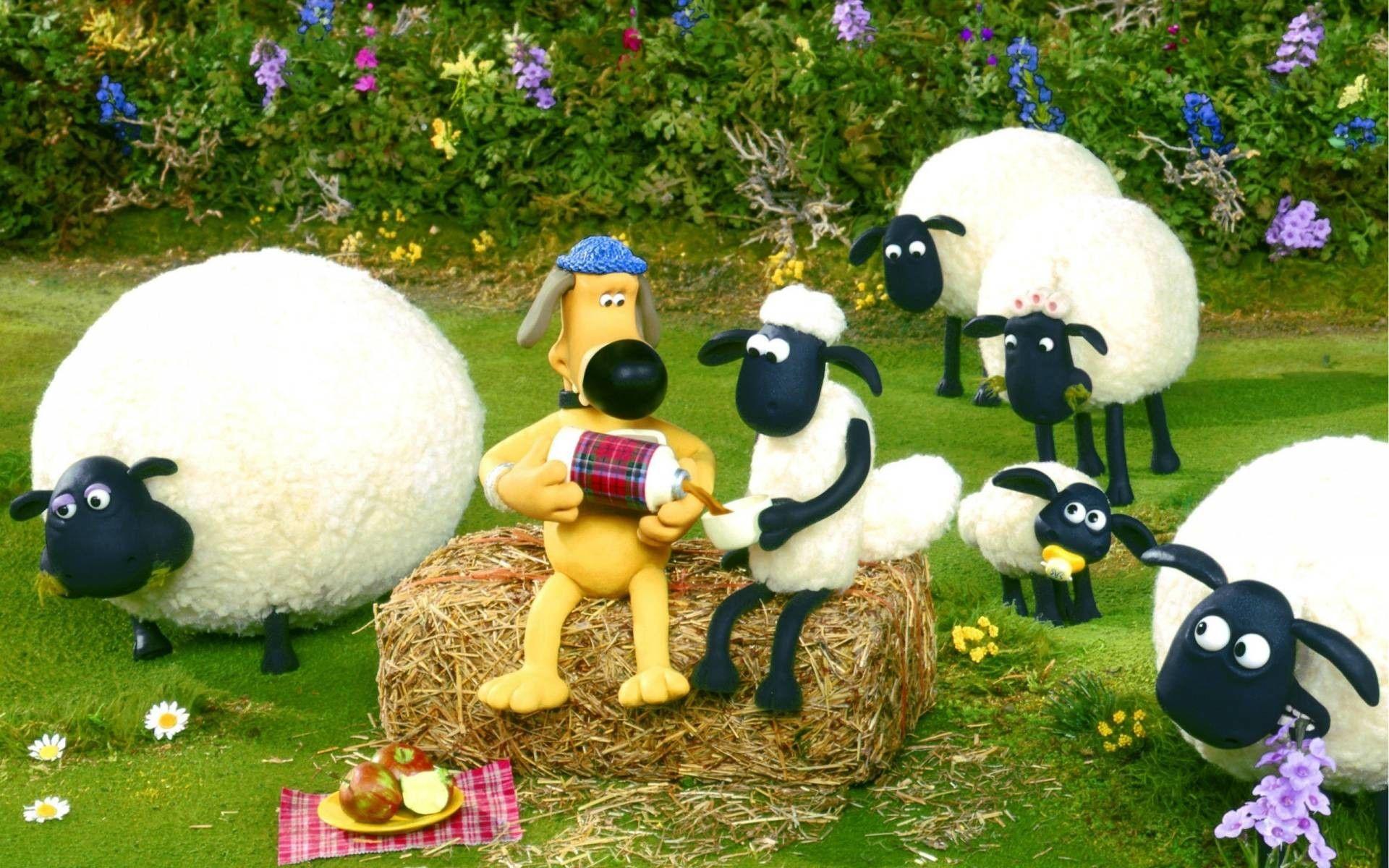 1920x1200 Shaun the Sheep Wallpaper