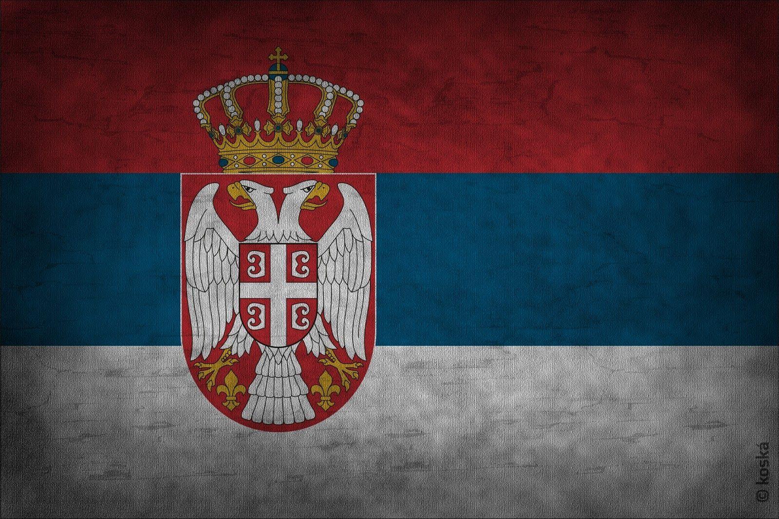 1600x1067 Zastava i grb Srbije flag coat of arms: Serbia. Serbian