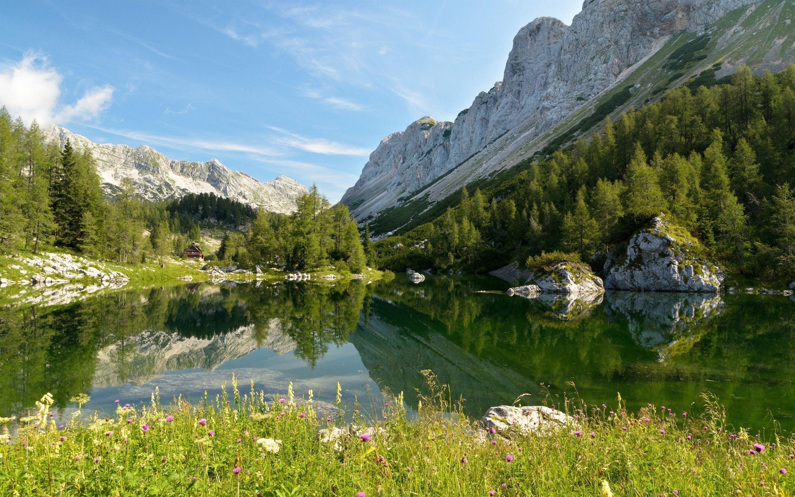 2560x1600 Triglav lake, Slovenia, Background, Picture, Photos