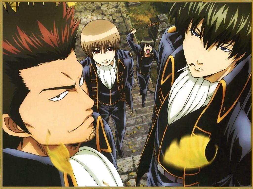 1024x768 Shinsengumi (Gin Tama)