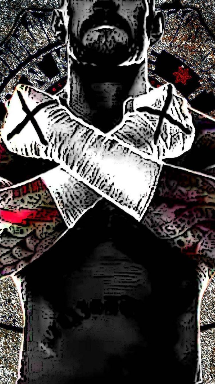 750x1334 Free download CM Punk Logo Wallpaper [2156x1439] for your Desktop