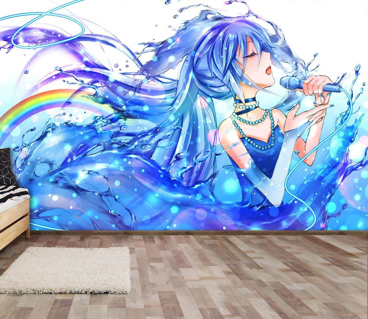 1399x1213 3D Hatsune Miku 565 Wallpaper