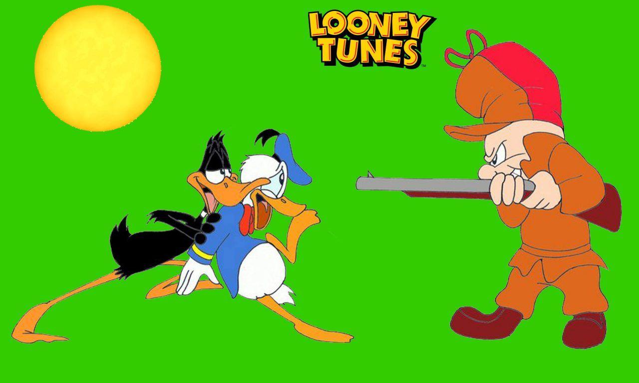1280x768 Looney Tunes Bugs Bunny Daffy Duck And Elmer Fudd Cartoons Desktop