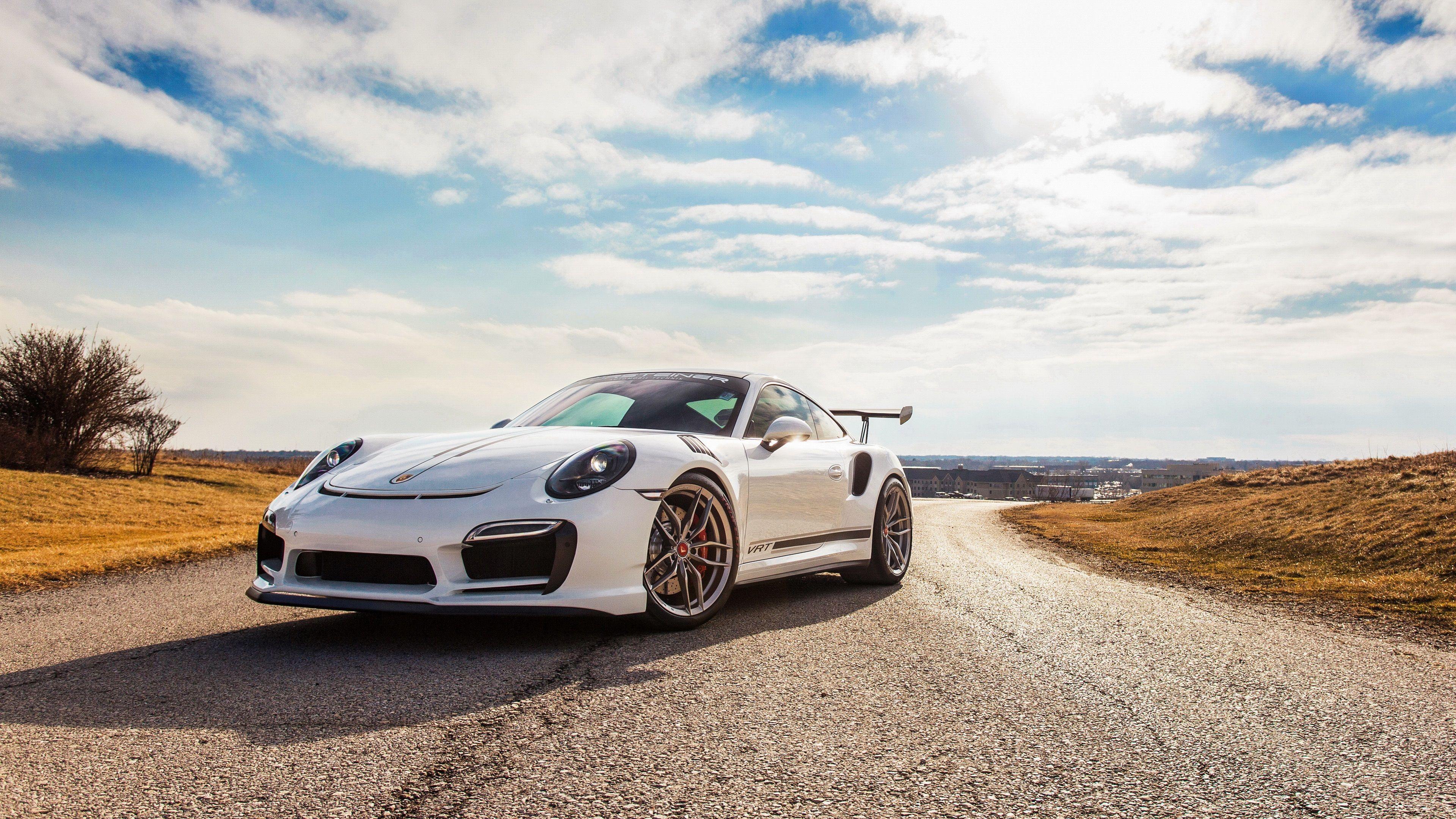 white porsche wallpaper pc