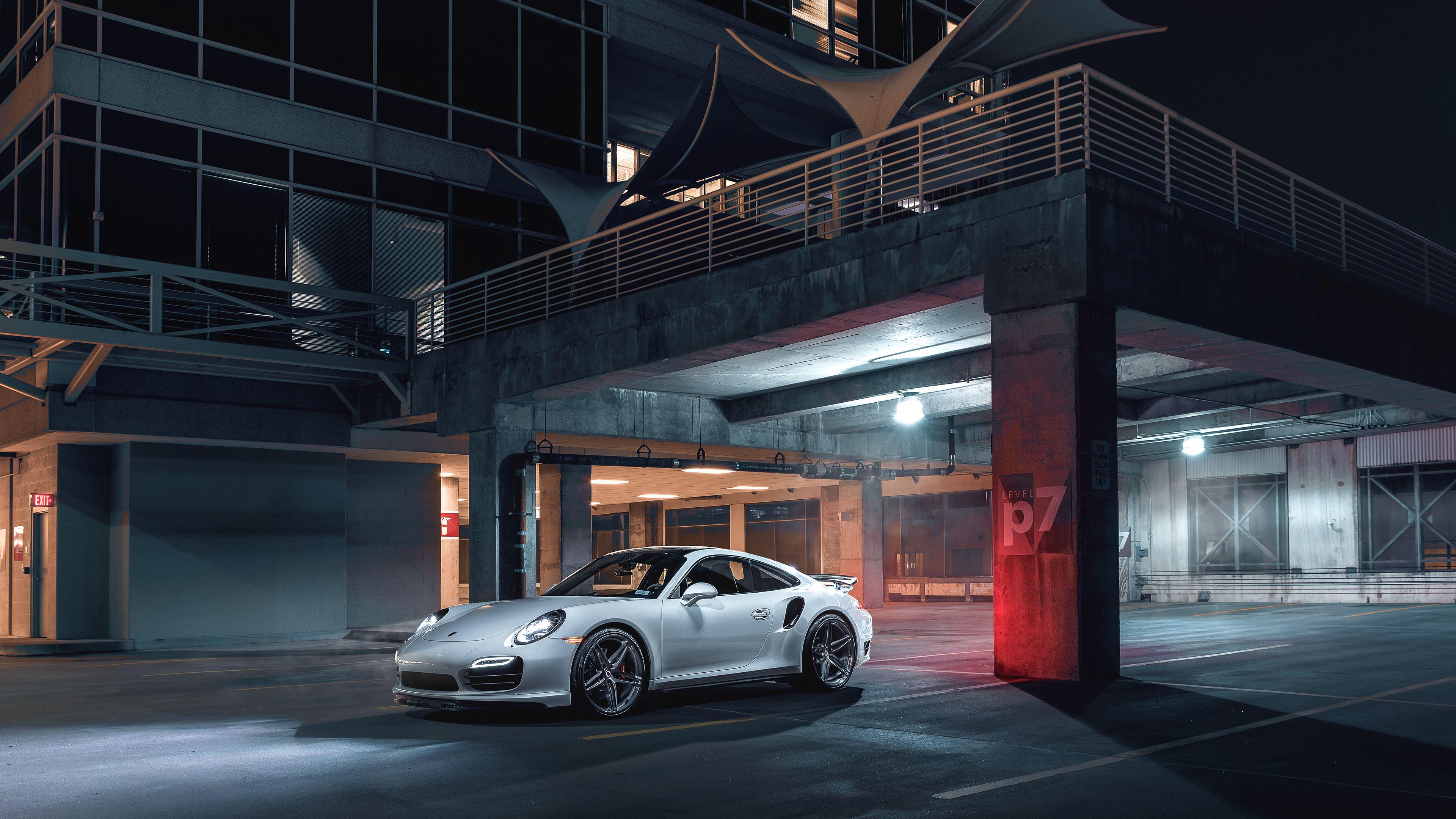 3840x2160 4k Porsche 911 White HD Cars, 4k Wallpaper, Image