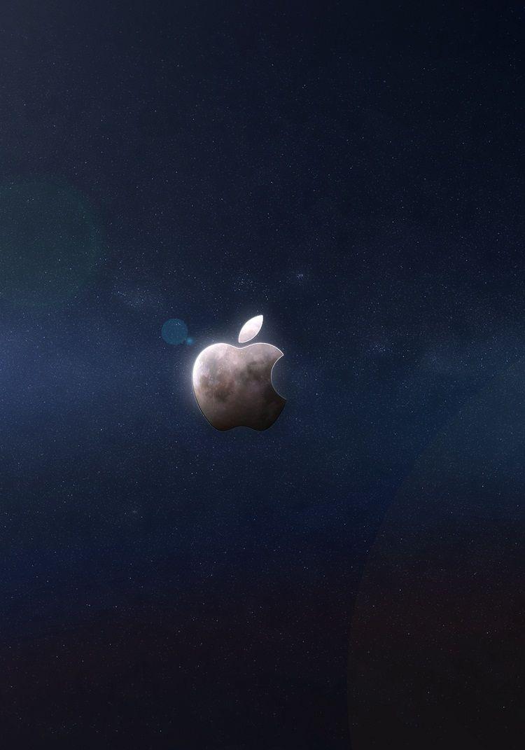 750x1071 Apple Moon iphone 6 Wallpaper. iPhone 6 Wallpaper