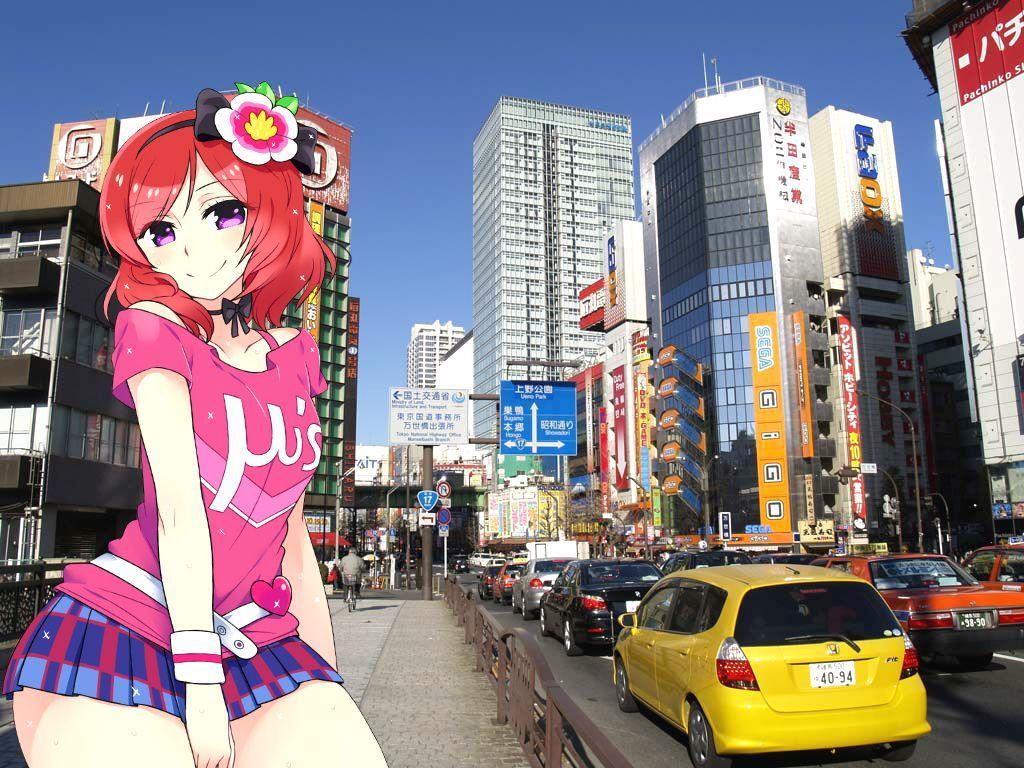 1024x768 Akihabara Wallpaper