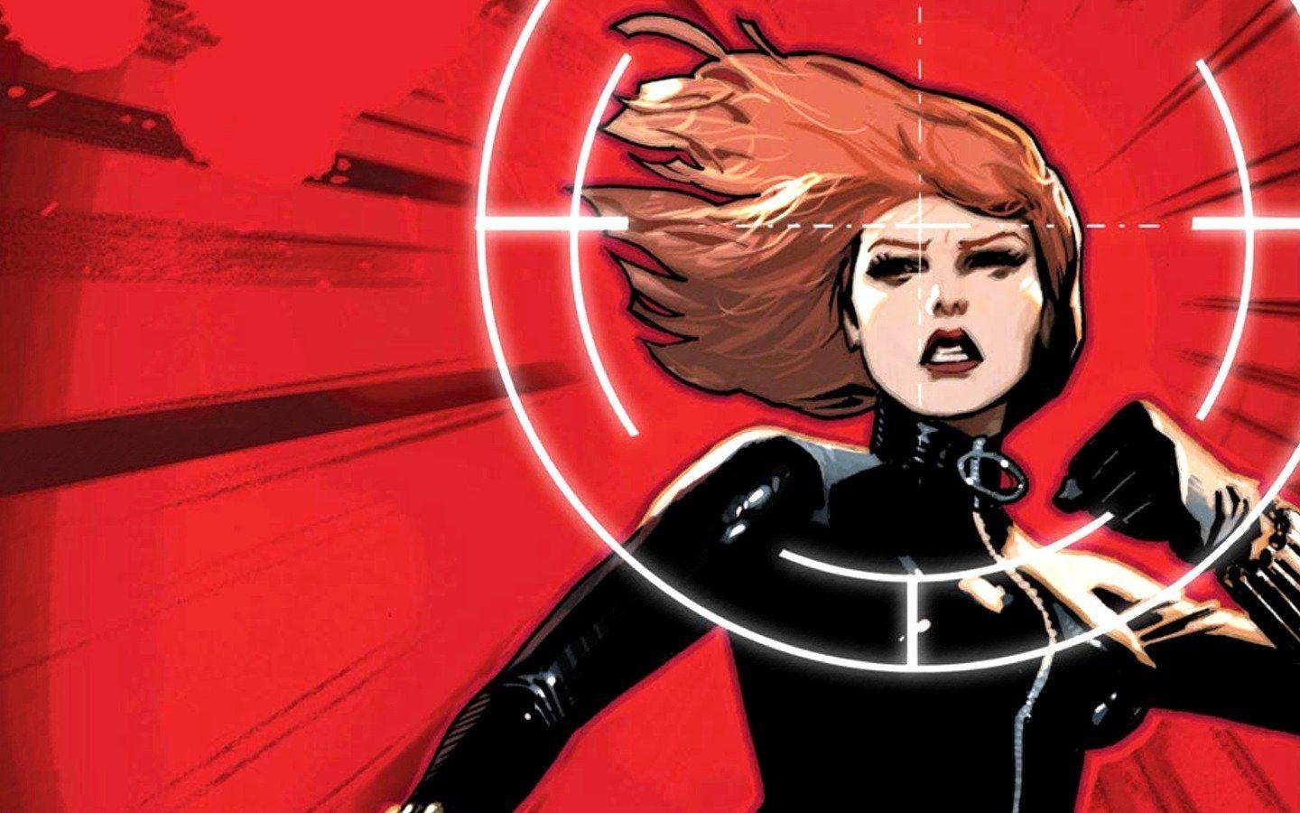 1440x900 Comics superheroes Black Widow artwork Marvel Comics comics girls