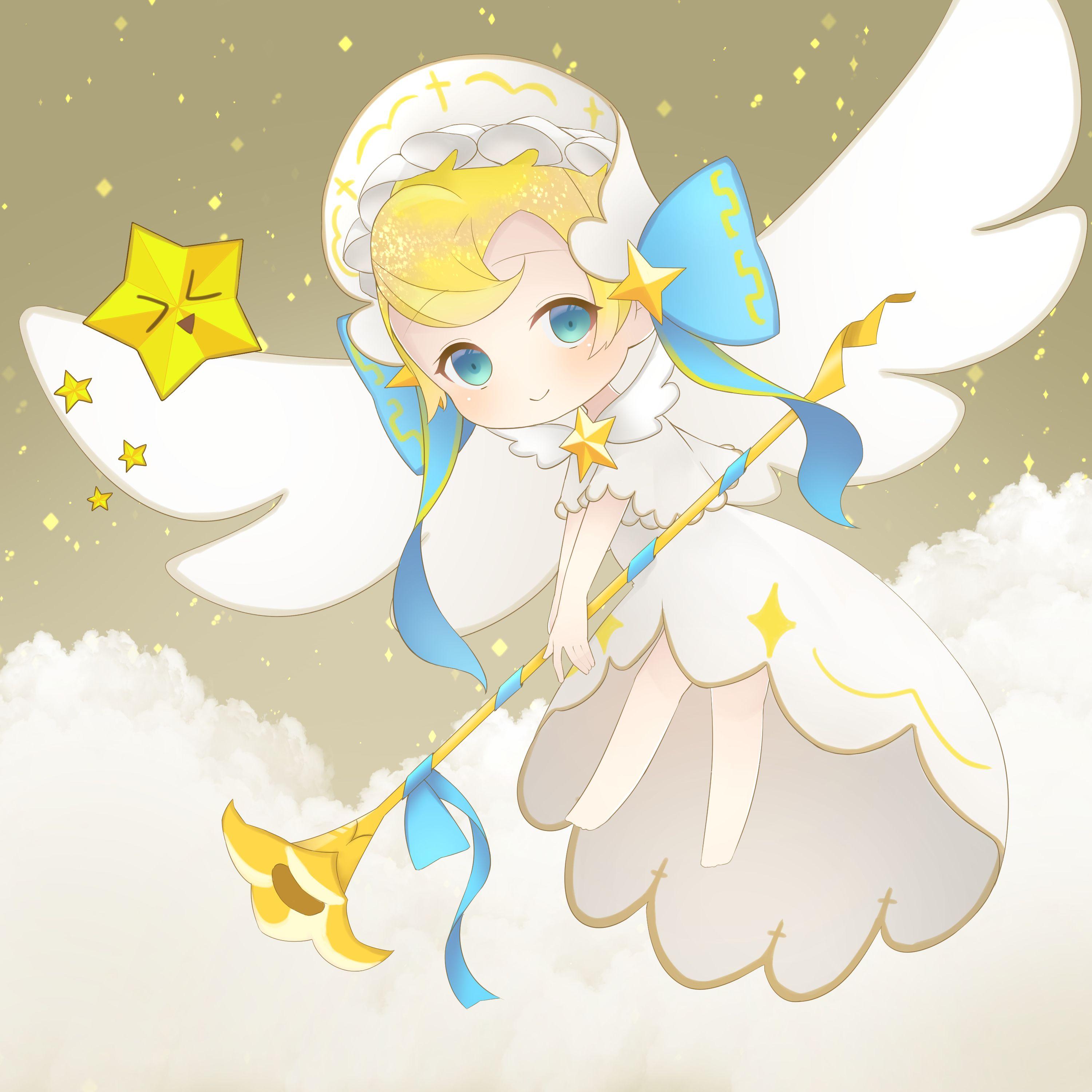 3000x3000 Angel Cookie (Voice of Virtue) Wallpaper Anime