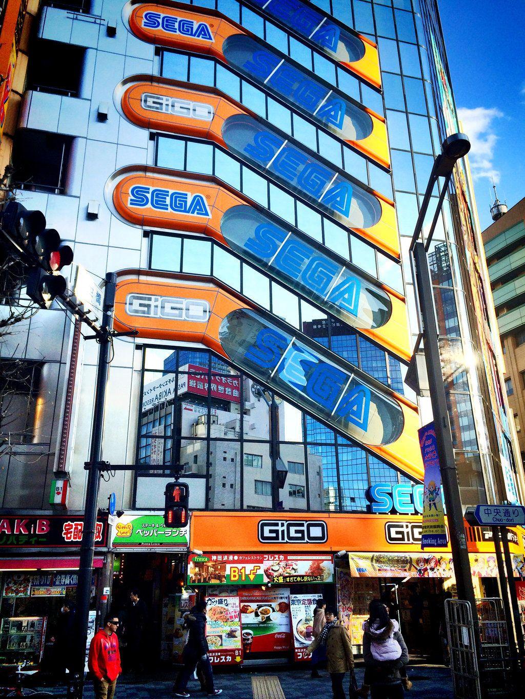1024x1365 Sega Arcade In Akihabara By 4ELEVEN IMAGES