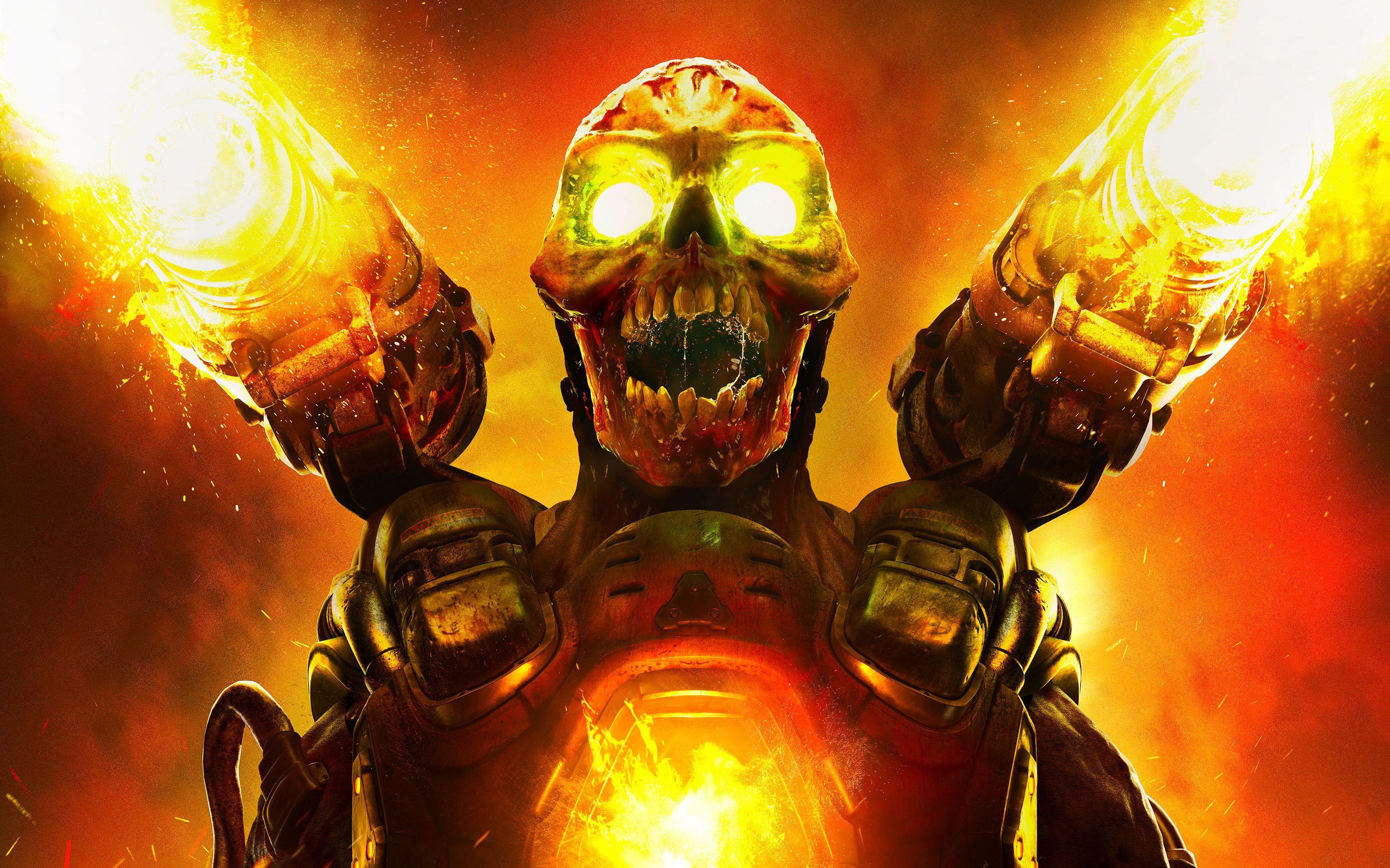 3256x2035 Doom 2016 Wallpaper