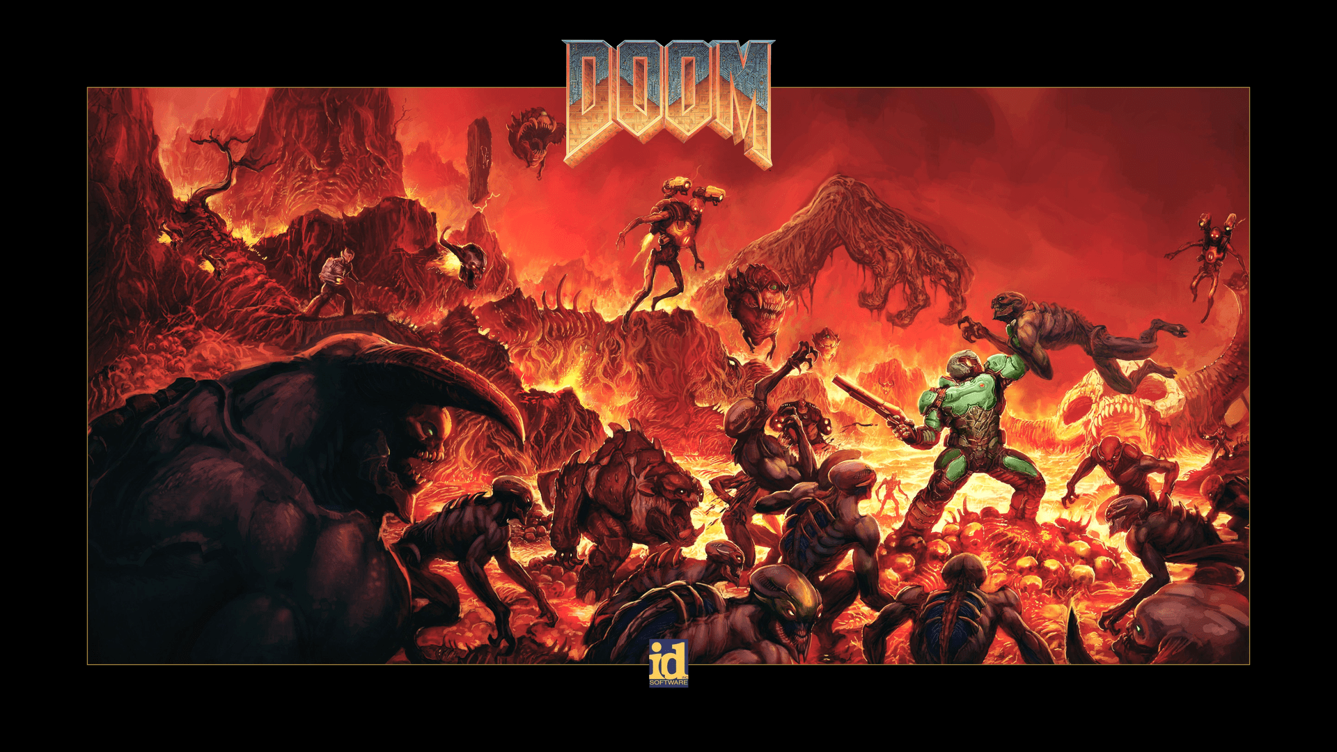 1920x1080 DOOM4 Wallpaper In The Ultimate DOOM Style