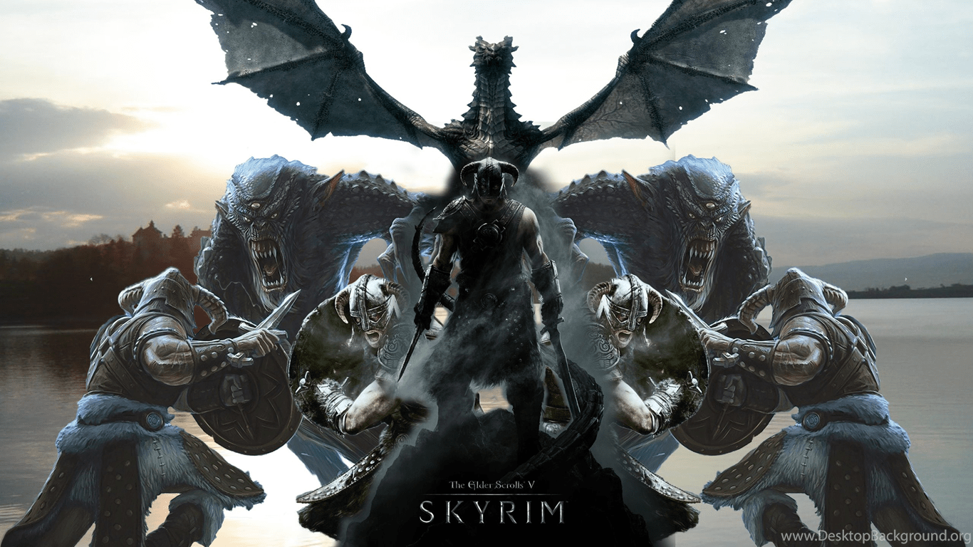 1366x768 The Elder Scrolls V: Skyrim Wallpaper Fan Made The Elder