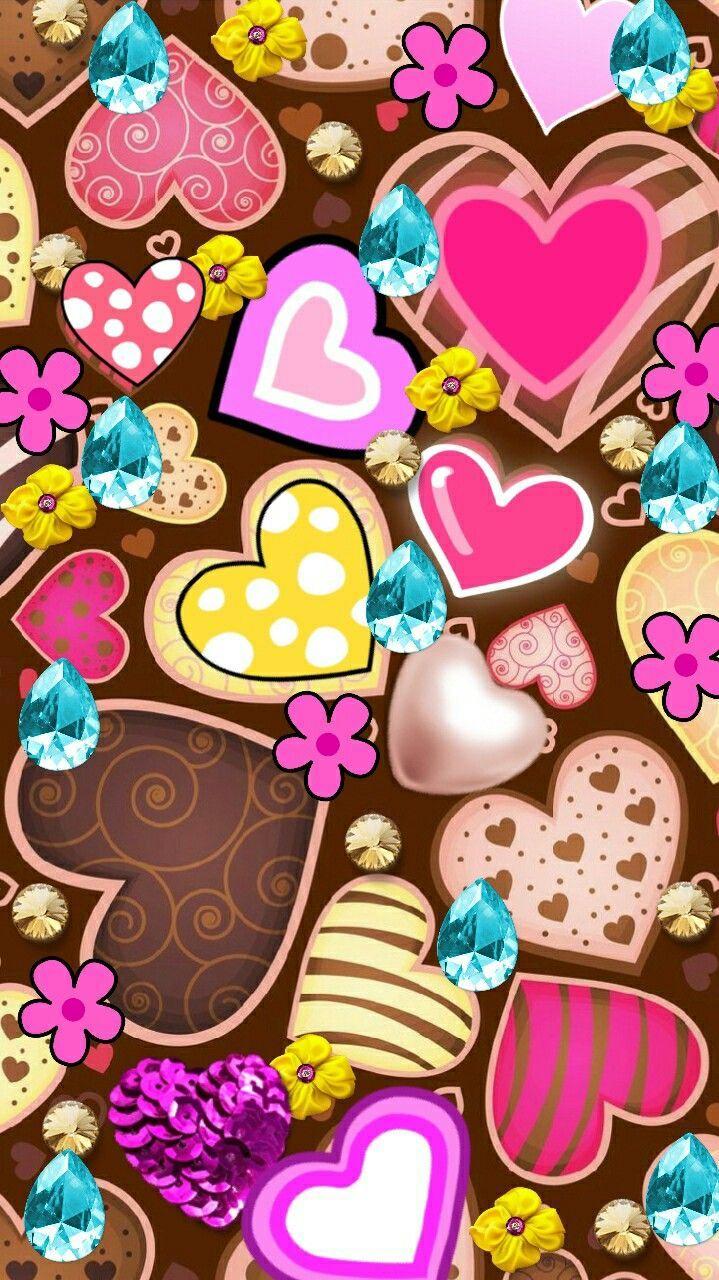 719x1280 Cute Heart Wallpaper