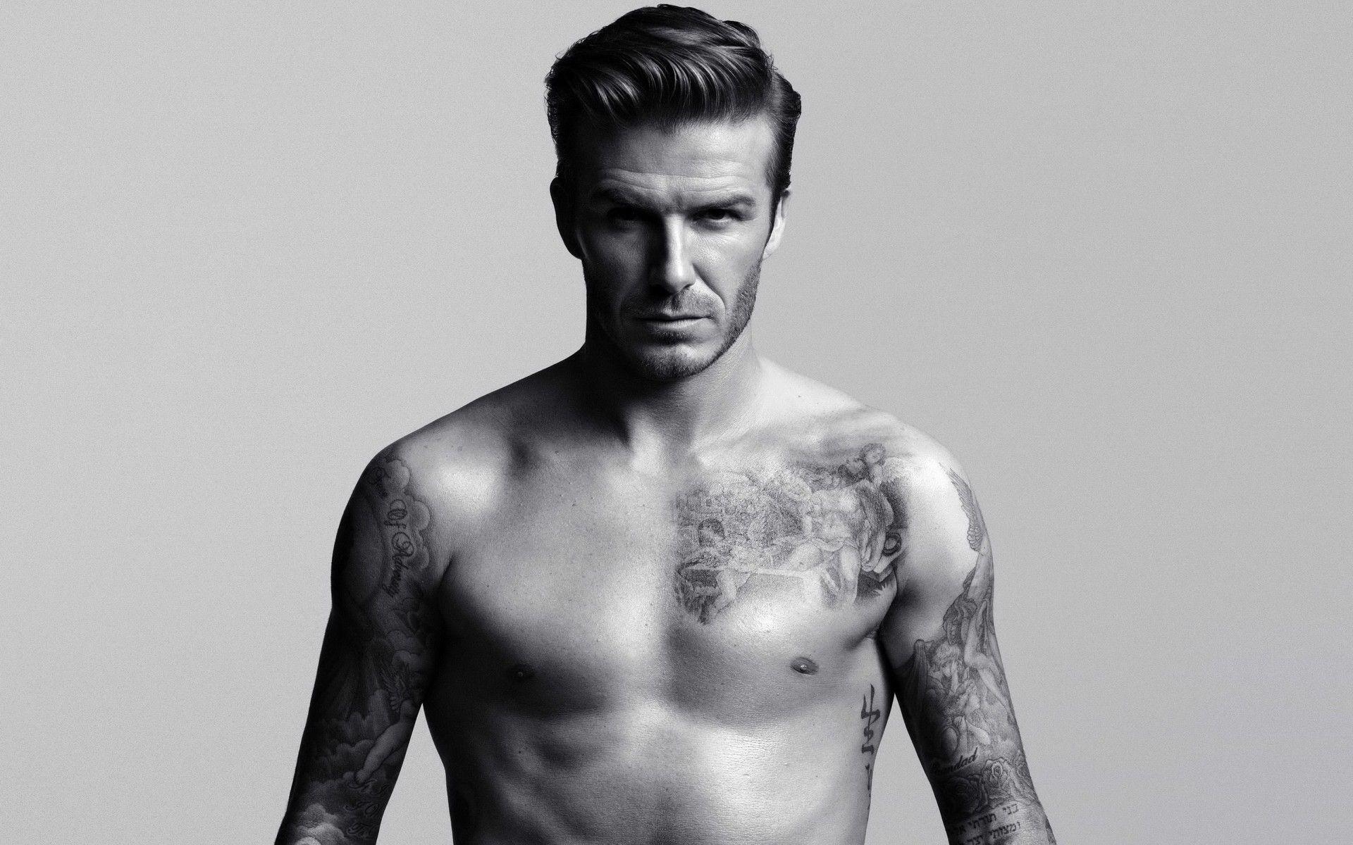 1920x1200 David Beckham, man, glamor, tattoos, models, football, hd, wallpaper. David beckham shirtless, Beckham, David beckham