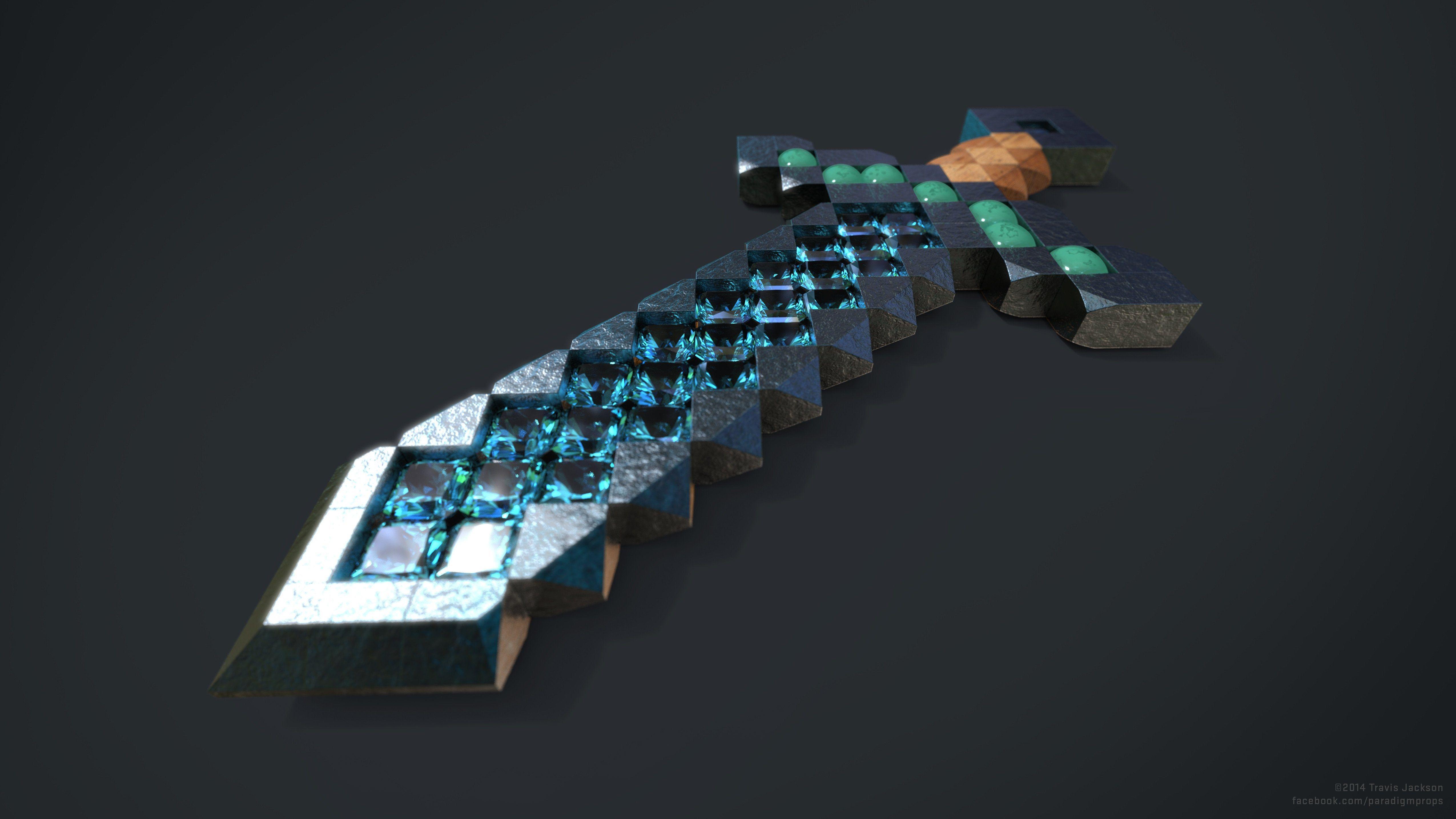 Minecraft Diamond Sword Wallpapers Top Free Minecraft Diamond Sword Backgrounds Wallpaperaccess