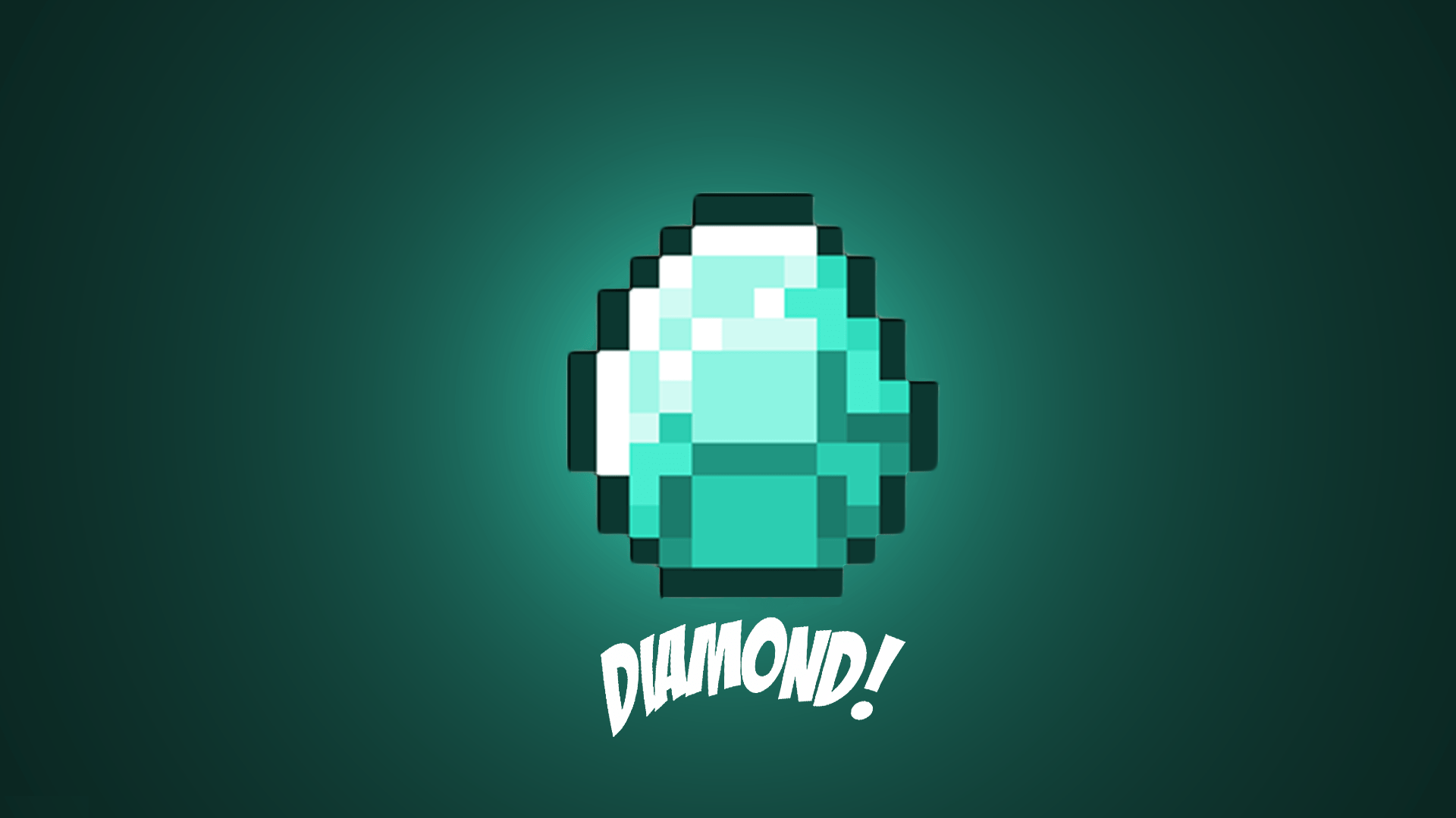 1920x1080 Minecraft Diamond Wallpaper HD