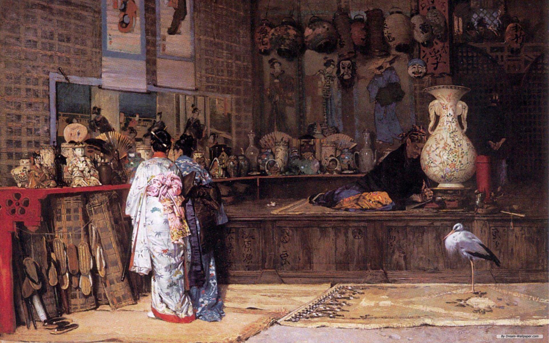 1920x1200 Famous Paintings Wallpaper