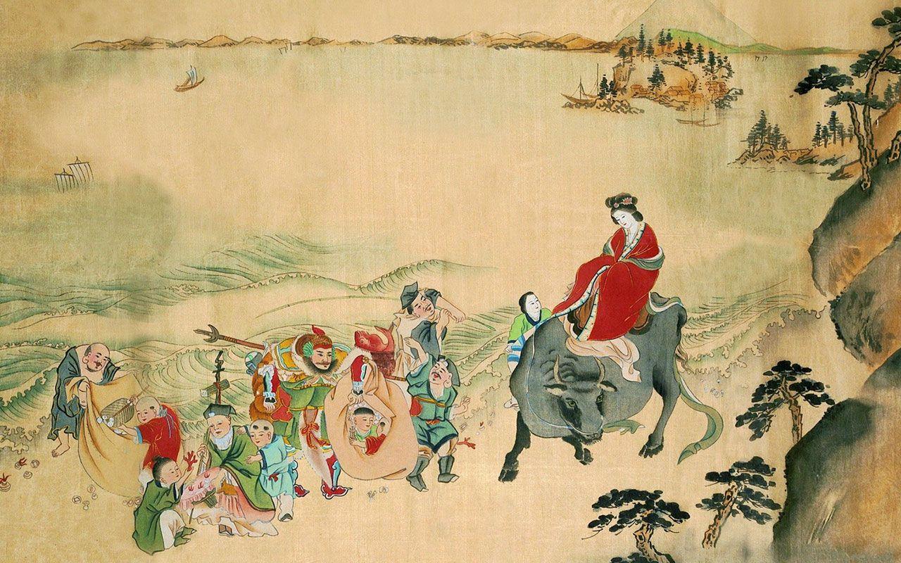 1280x800 Free download Japan painted ladies desktop wallpaper 11 Paintings