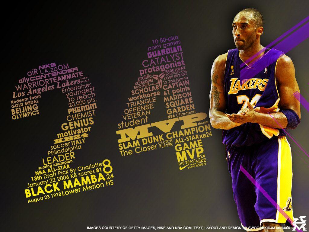1024x768 Kobe Bryant. Kobe Bryant Desktop Wallpaper