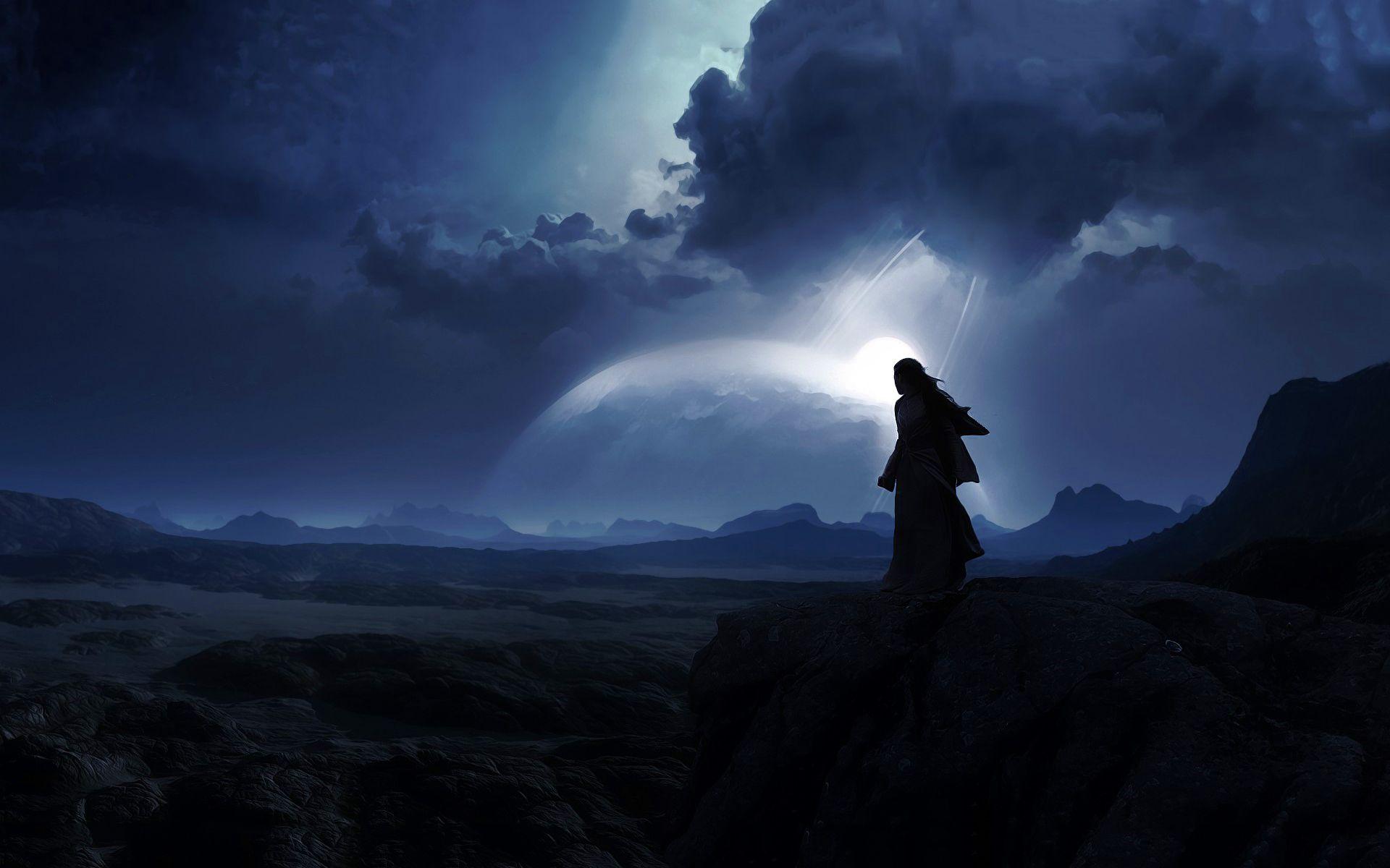 1920x1200 Scifi world wallpaperx1200