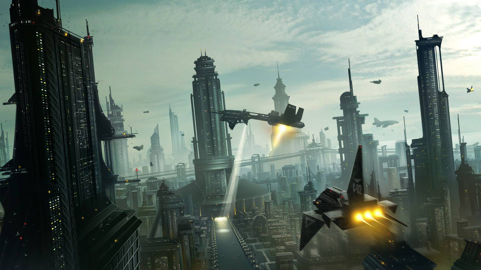 1920x1080 Science Fiction Wallpaper