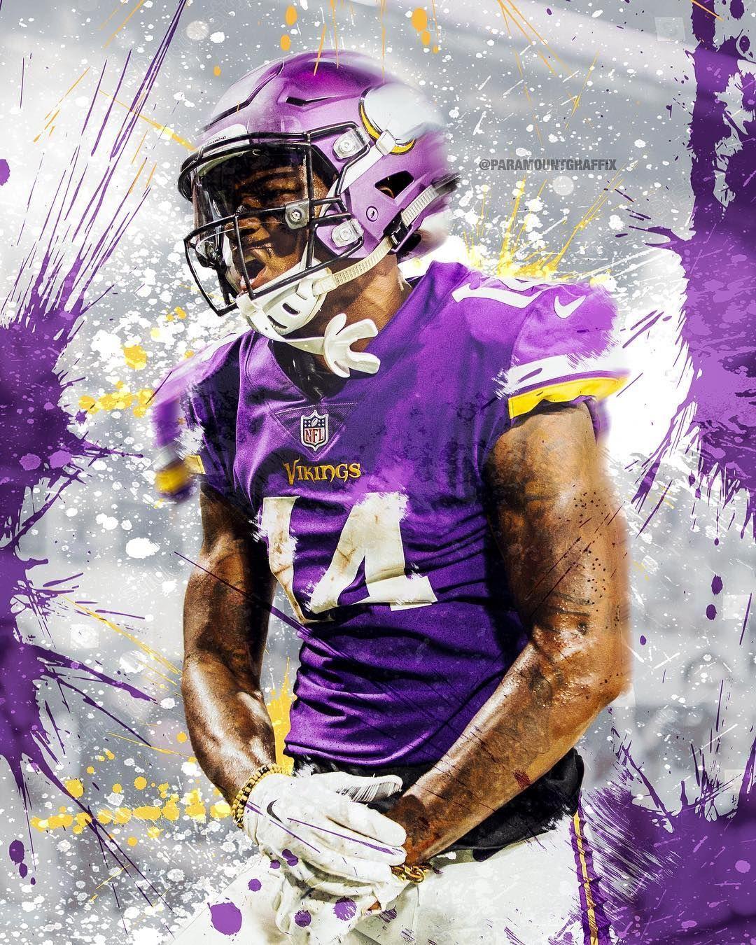 Stefon Diggs Wallpaper Discover more Background cool Iphone vikings  visor wallpapers httpswwwenjpgcom in 2023  Stefon diggs Viking  wallpaper Football helmets