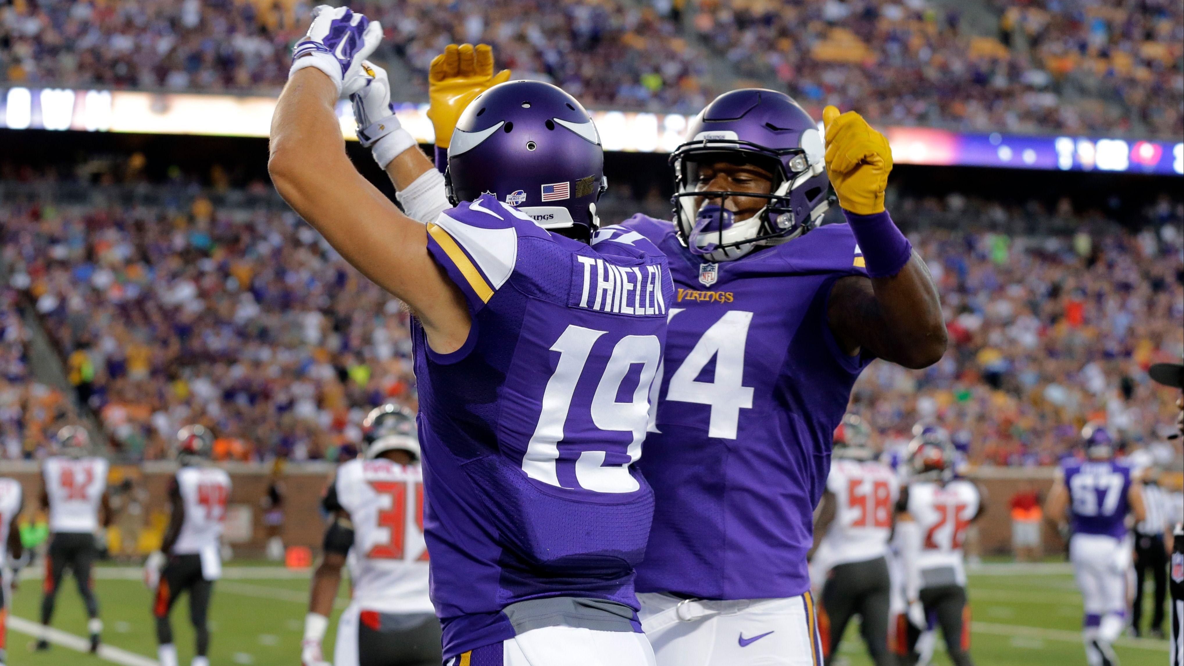 4073x2291 Fantasy Showdown: Adam Thielen vs. Stefon Diggs