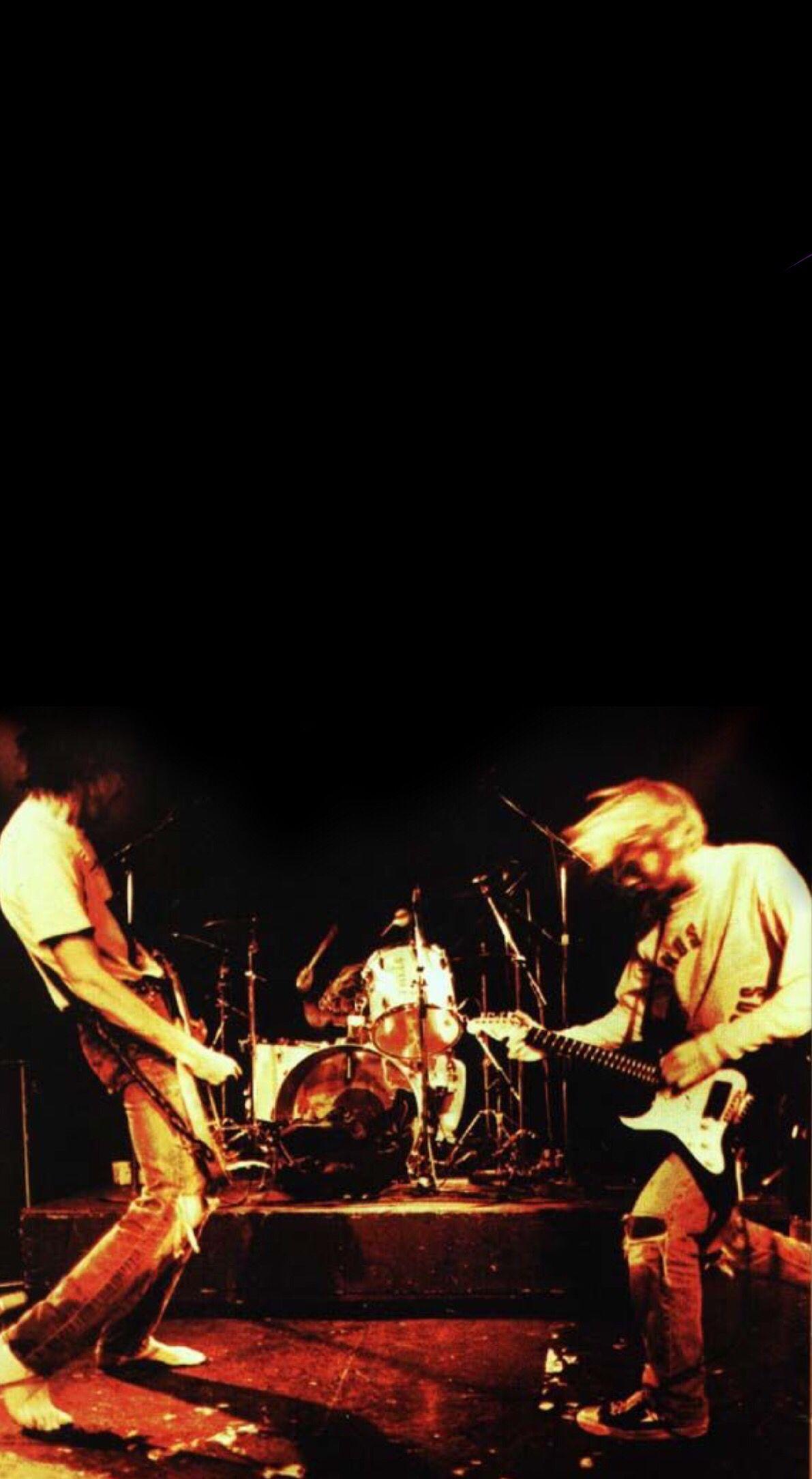 1191x2167 OC) Nirvana wallpaper I made for my 6s Plus