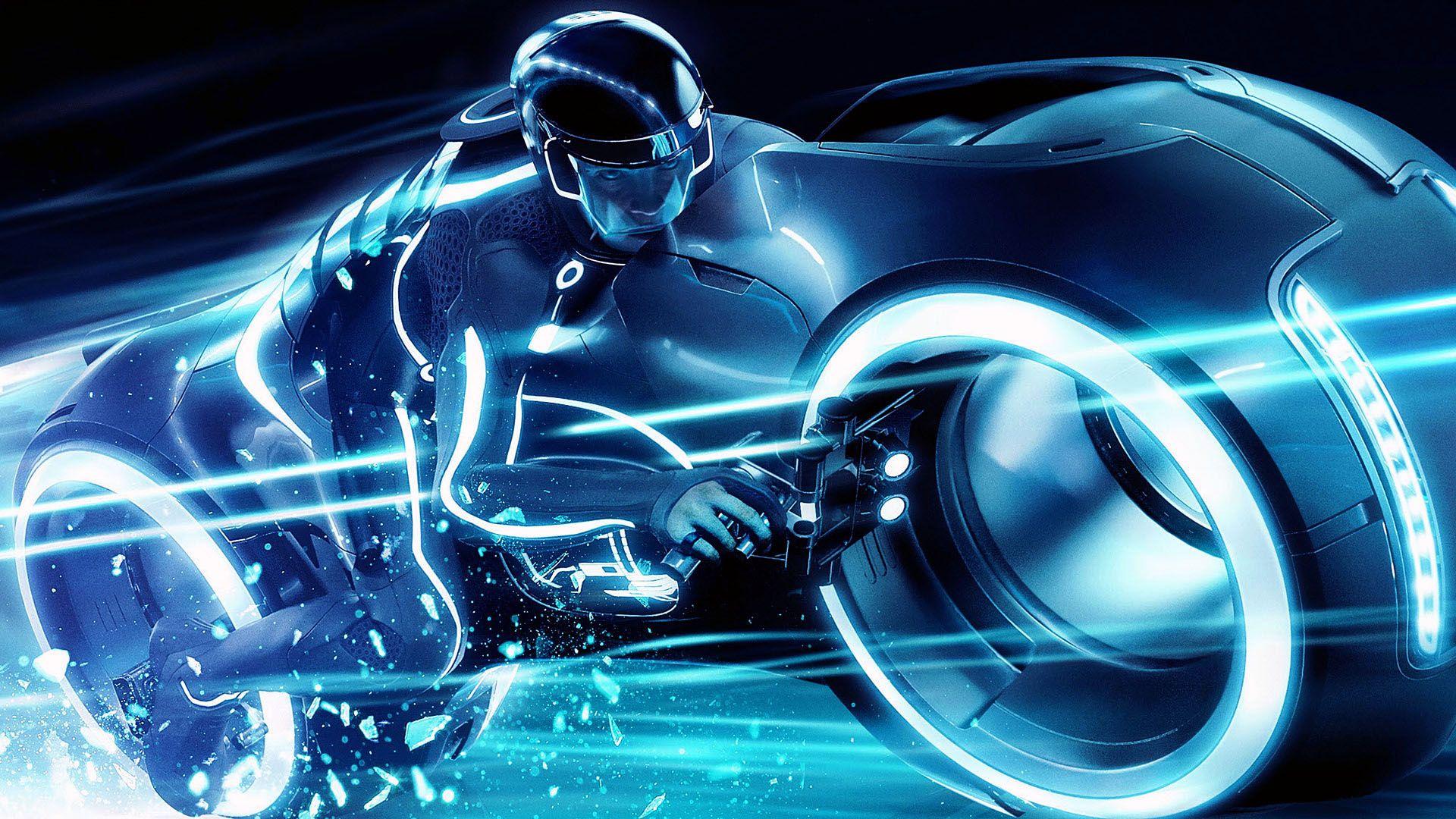 1920x1080 Download the Tron Bike Race Wallpaper, Tron Bike Race iPhone