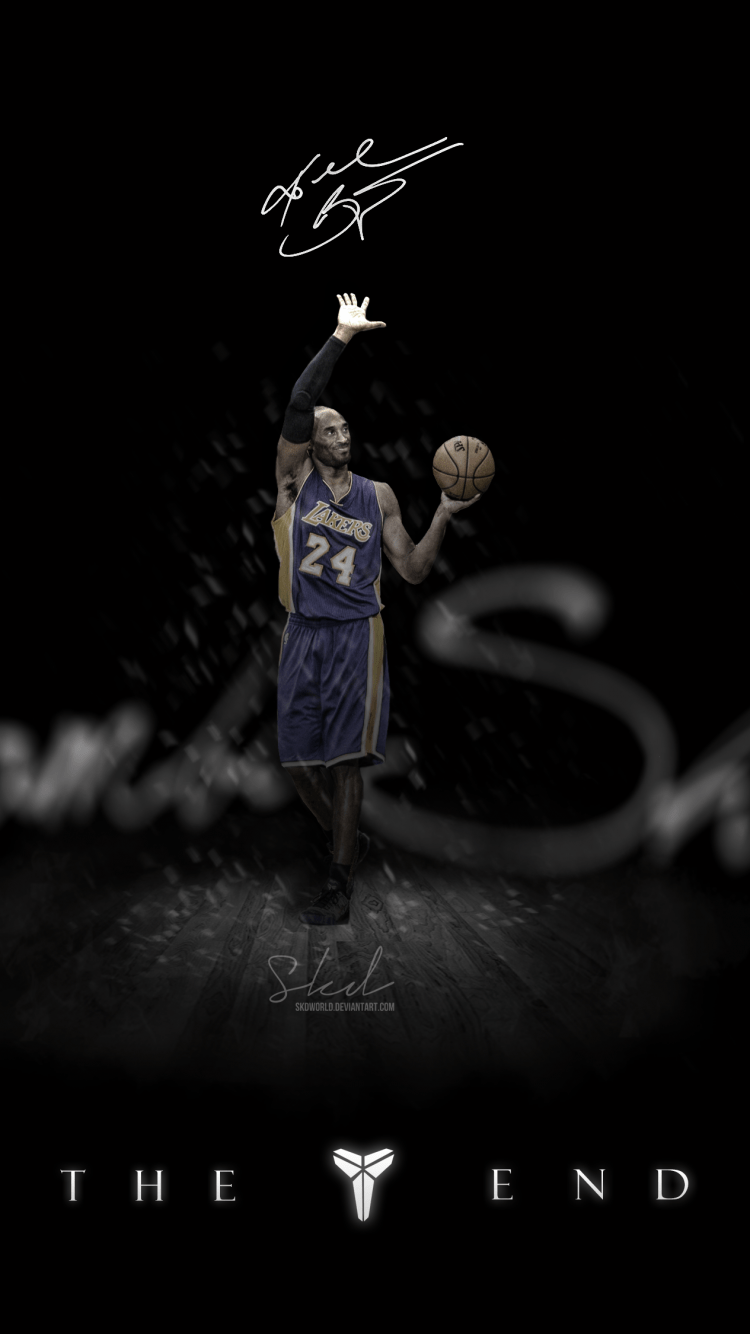 750x1334 Download 750x1334 Los Angeles Lakers, Kobe Bryant, Basketball