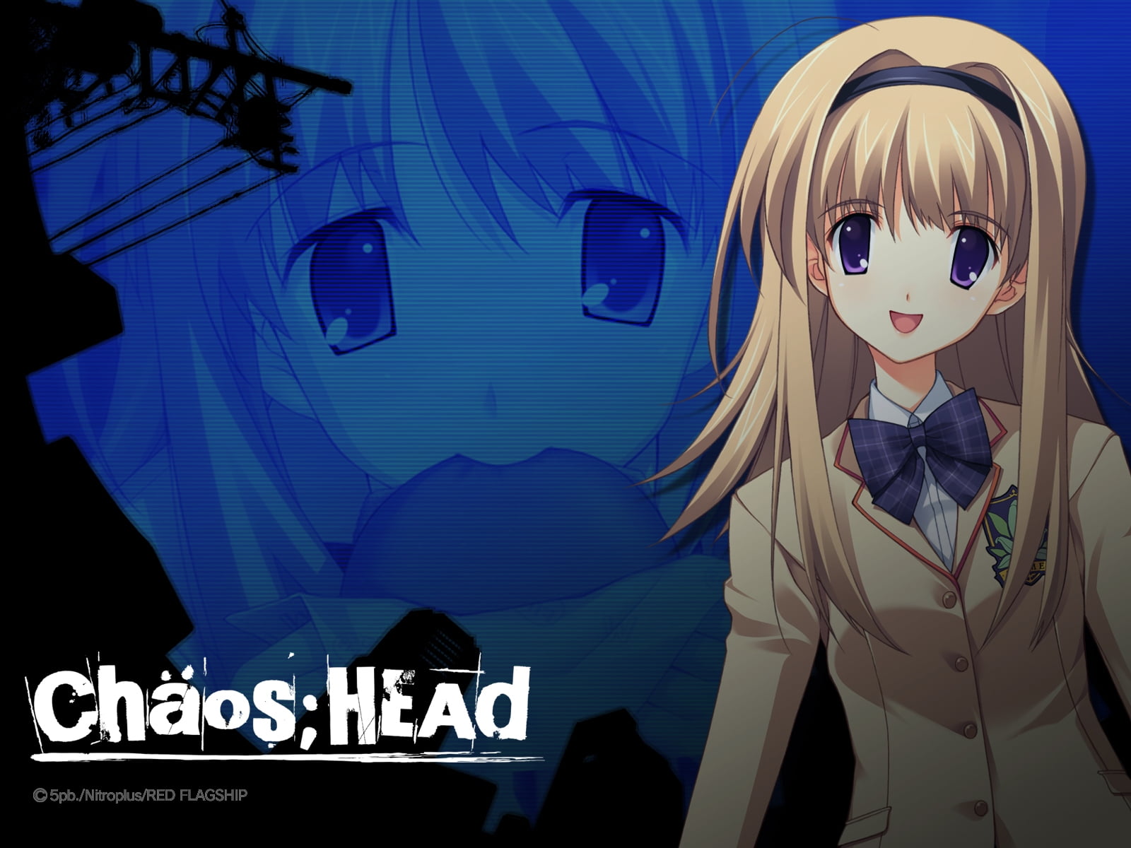 1600x1200 Brown haired female anime character HD wallpaper