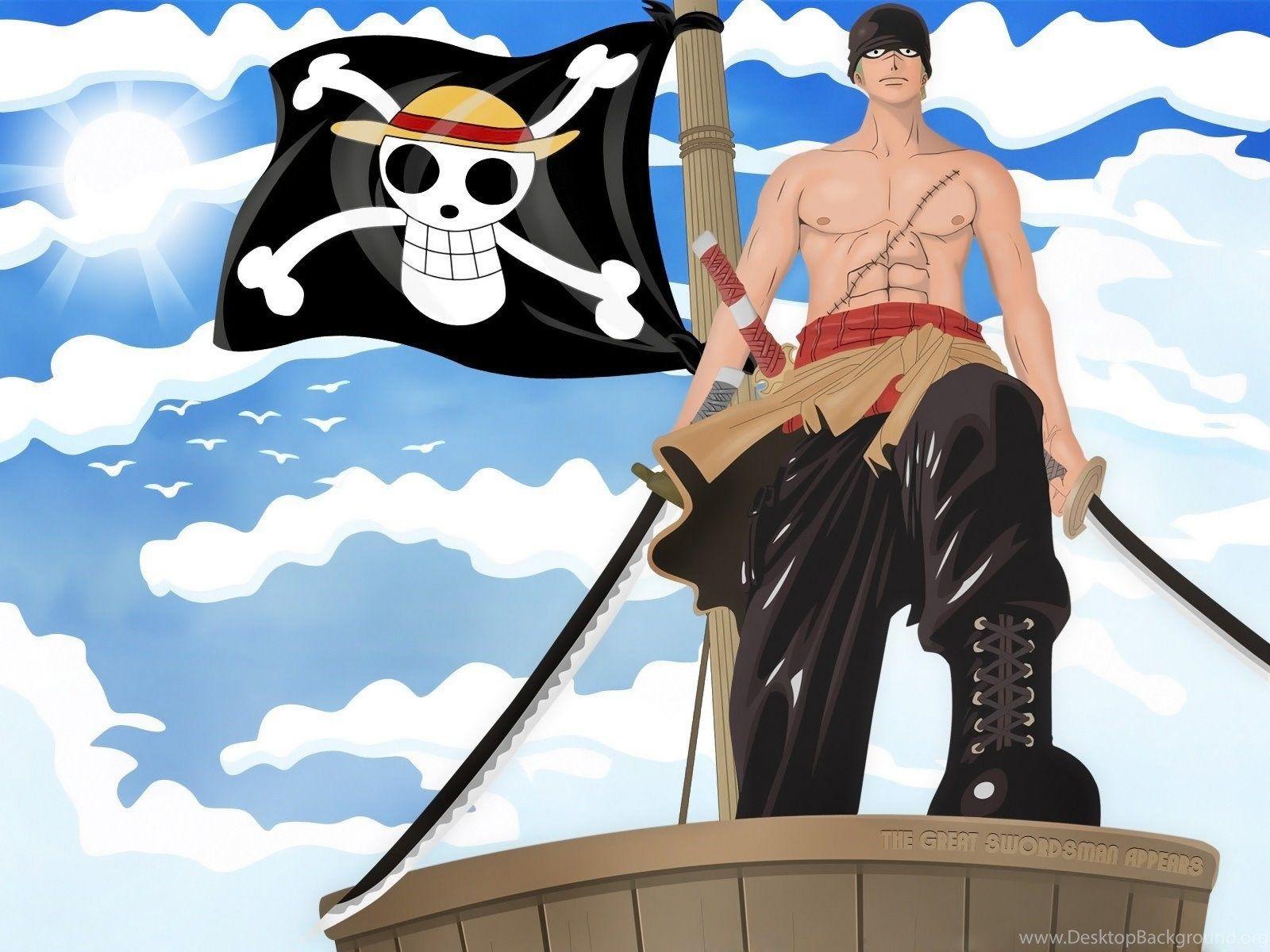 1600x1200 One Piece Pirate Flag Wallpaper Desktop Background